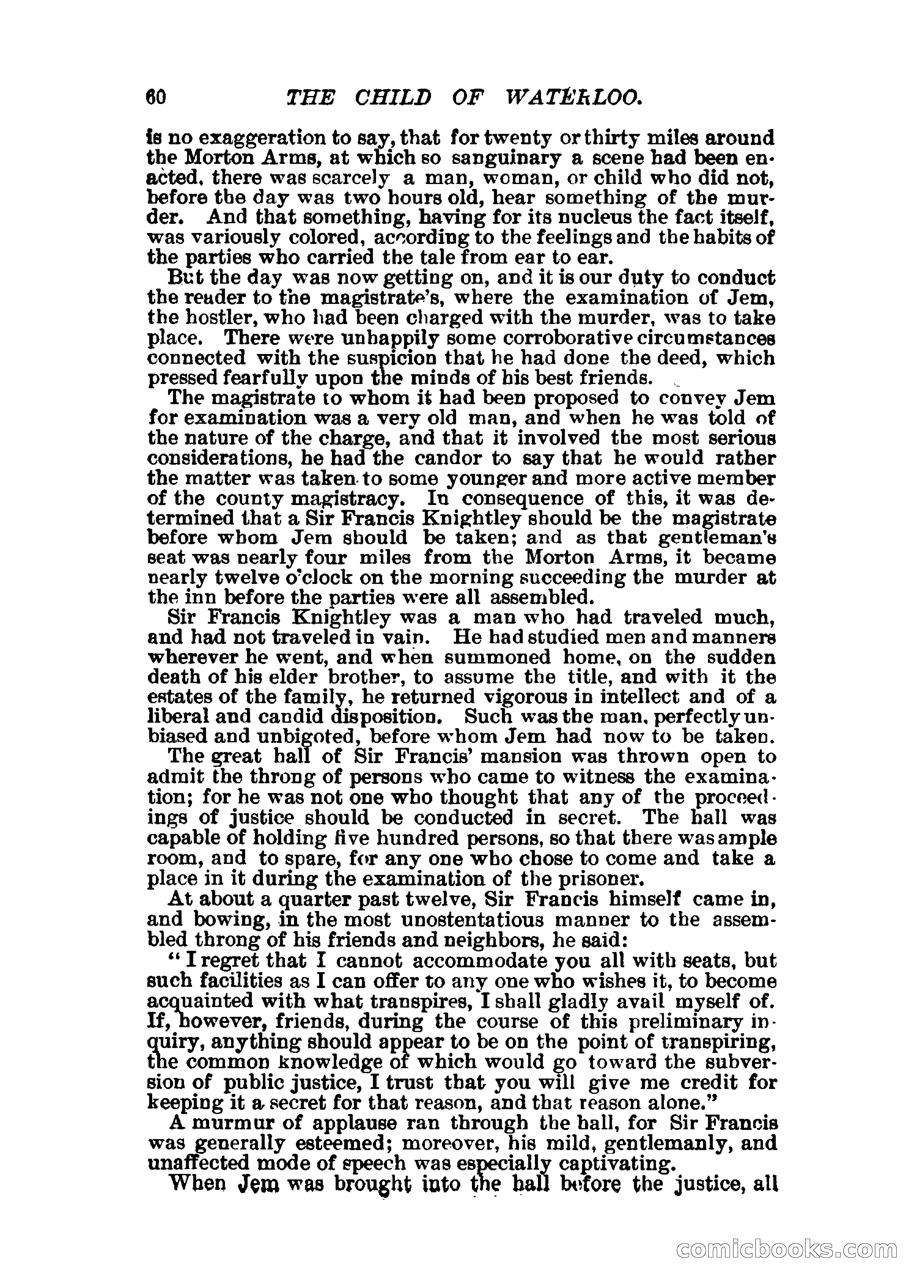 The Child of Waterloo, or, The Horrors of the Battle-Field — page 63 of 308