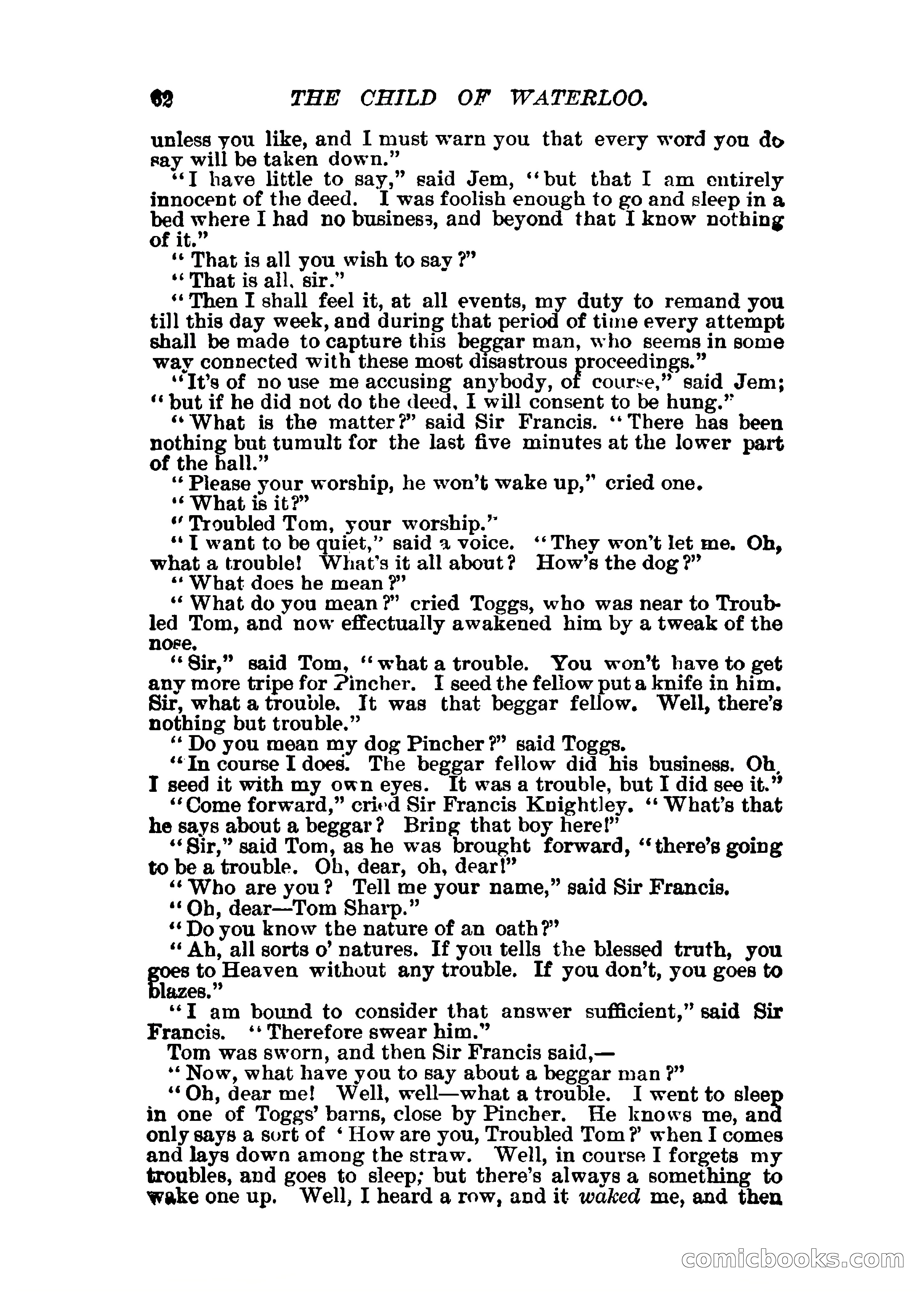 The Child of Waterloo, or, The Horrors of the Battle-Field — page 65 of 308