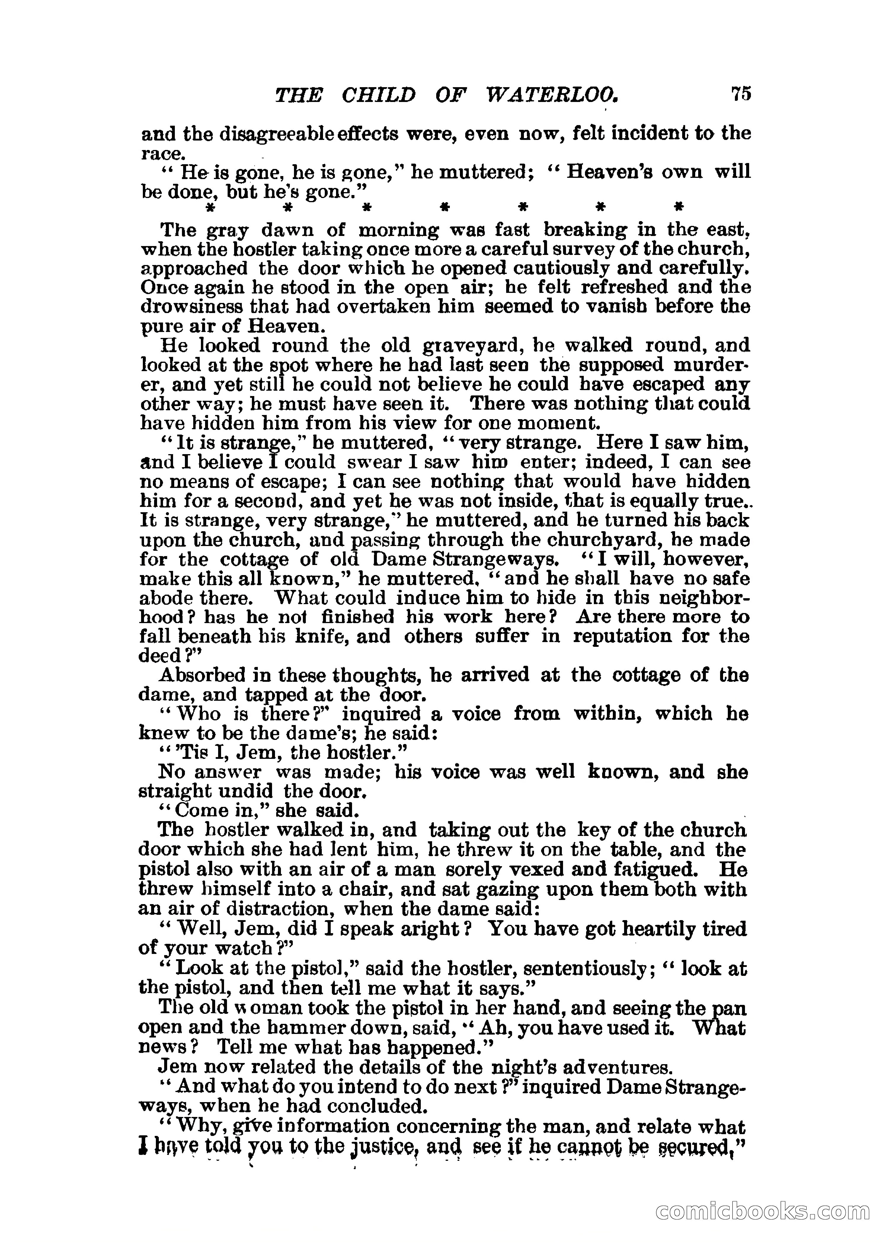 The Child of Waterloo, or, The Horrors of the Battle-Field — page 78 of 308