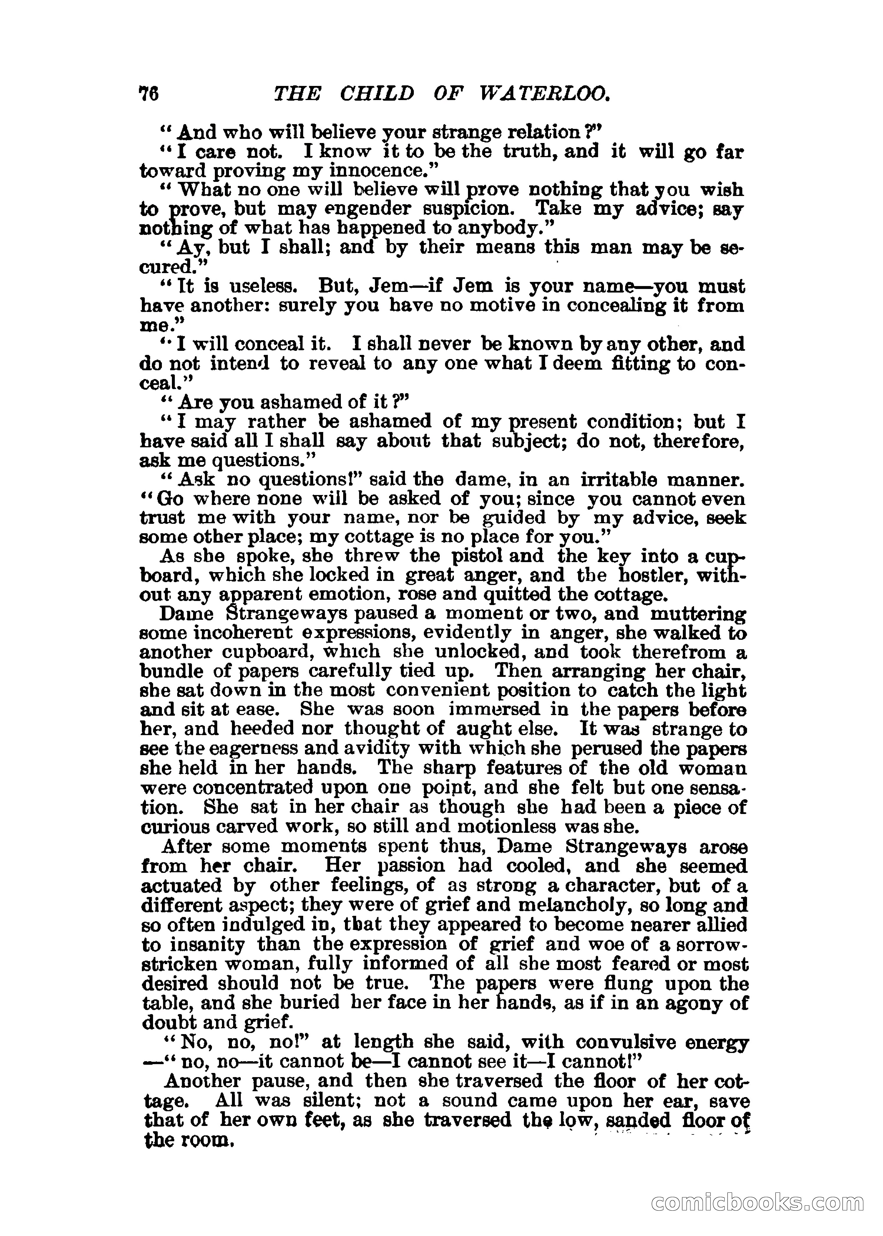 The Child of Waterloo, or, The Horrors of the Battle-Field — page 79 of 308