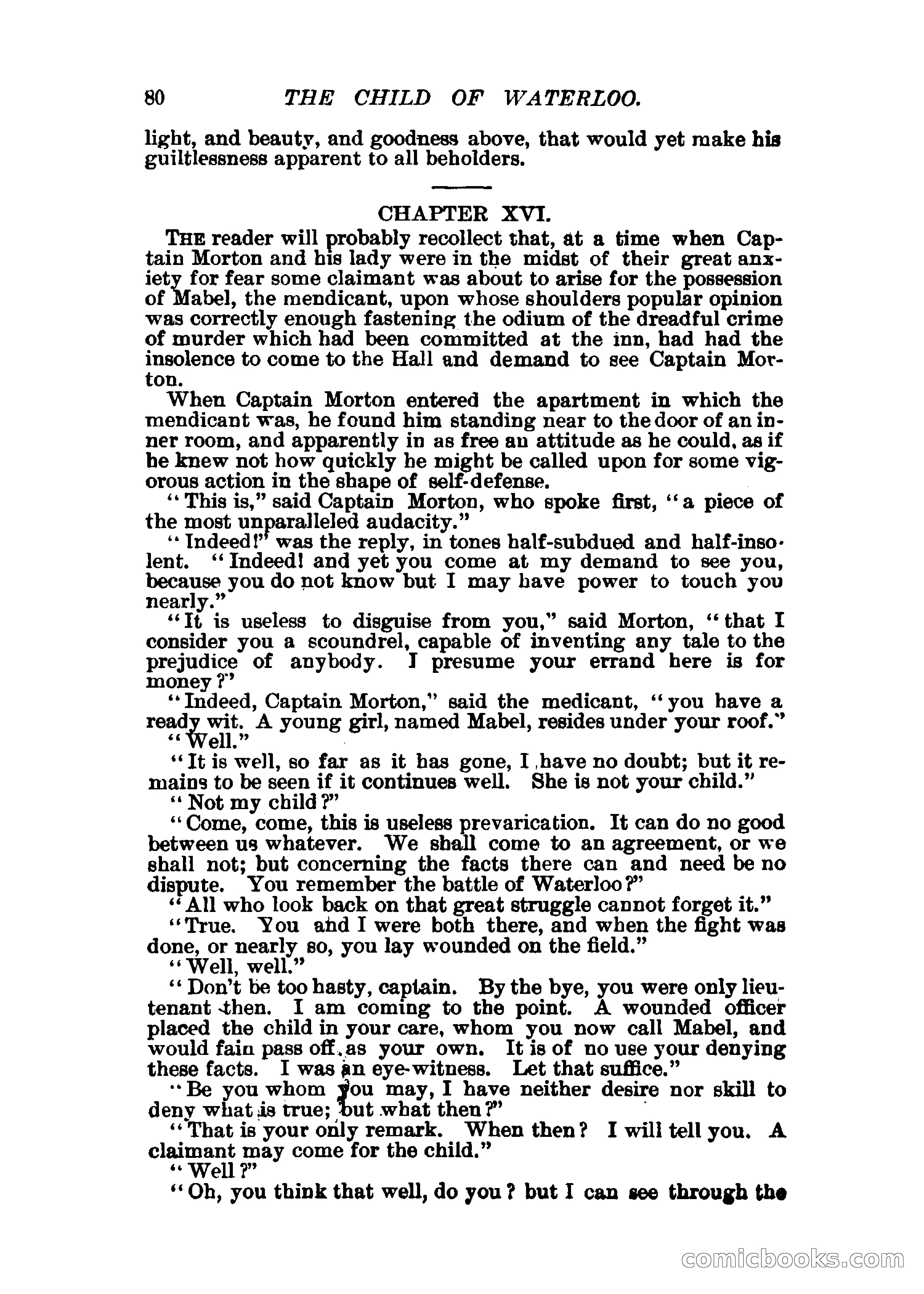 The Child of Waterloo, or, The Horrors of the Battle-Field — page 83 of 308