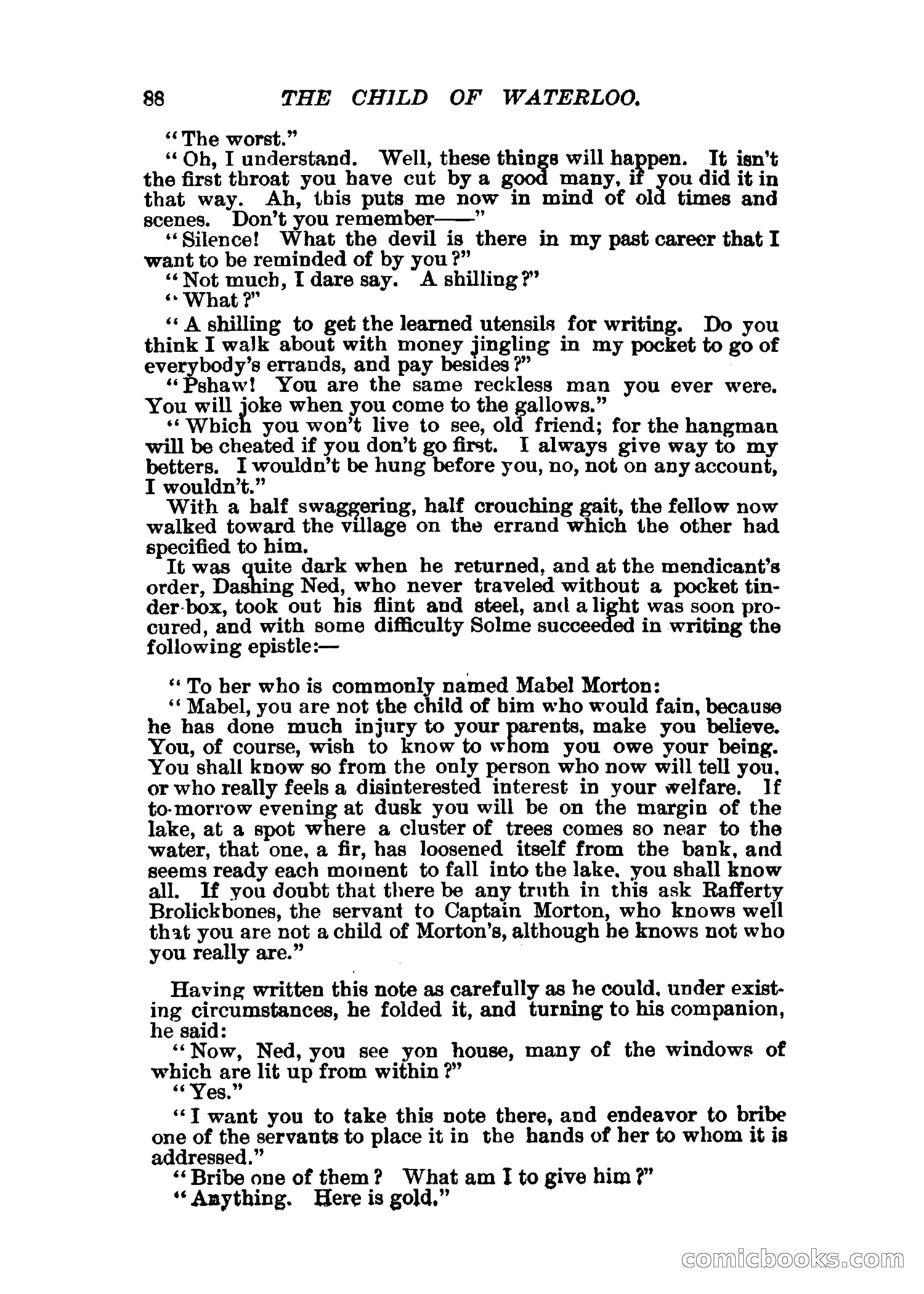 The Child of Waterloo, or, The Horrors of the Battle-Field — page 91 of 308
