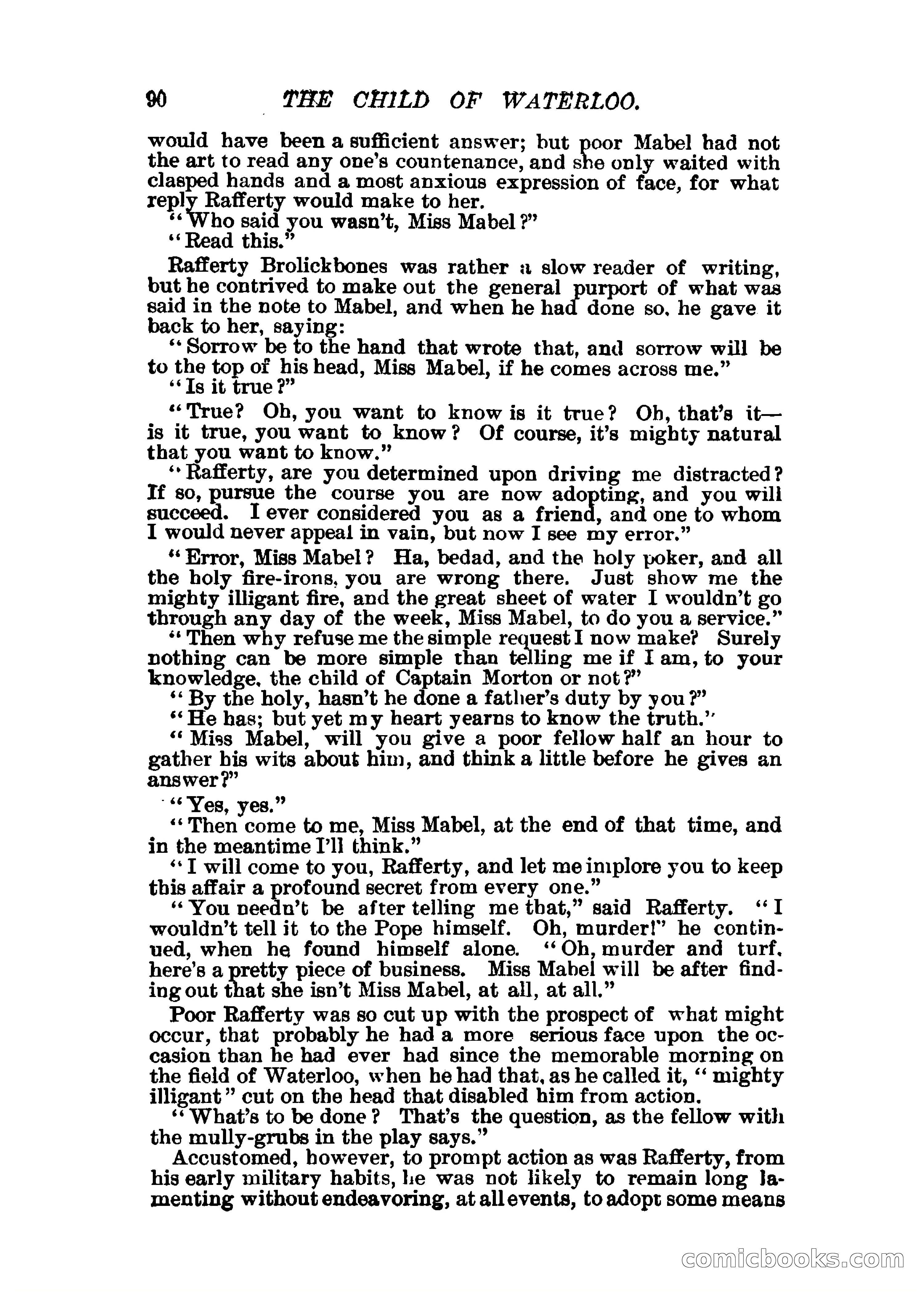 The Child of Waterloo, or, The Horrors of the Battle-Field — page 93 of 308
