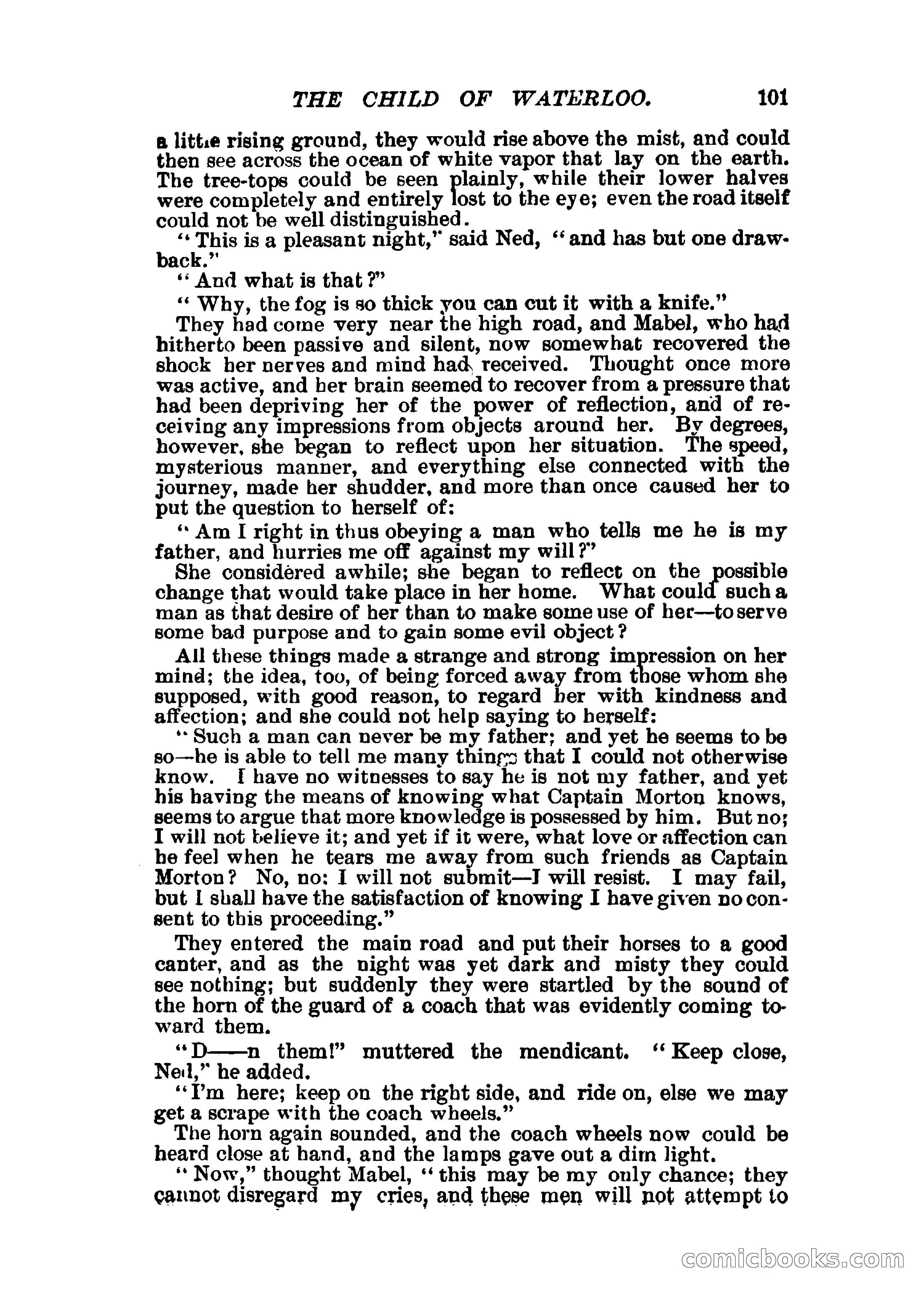 The Child of Waterloo, or, The Horrors of the Battle-Field — page 104 of 308