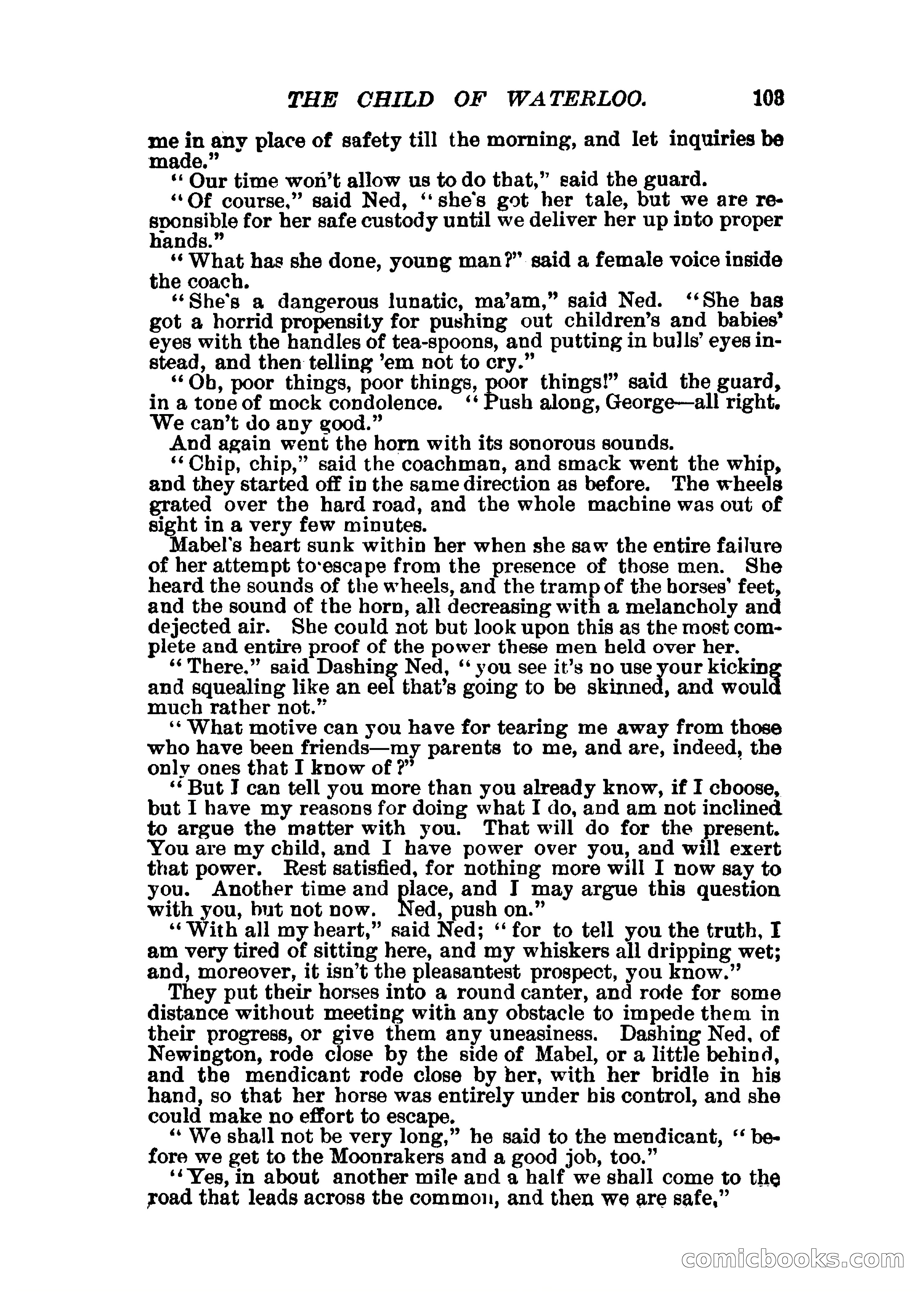 The Child of Waterloo, or, The Horrors of the Battle-Field — page 106 of 308