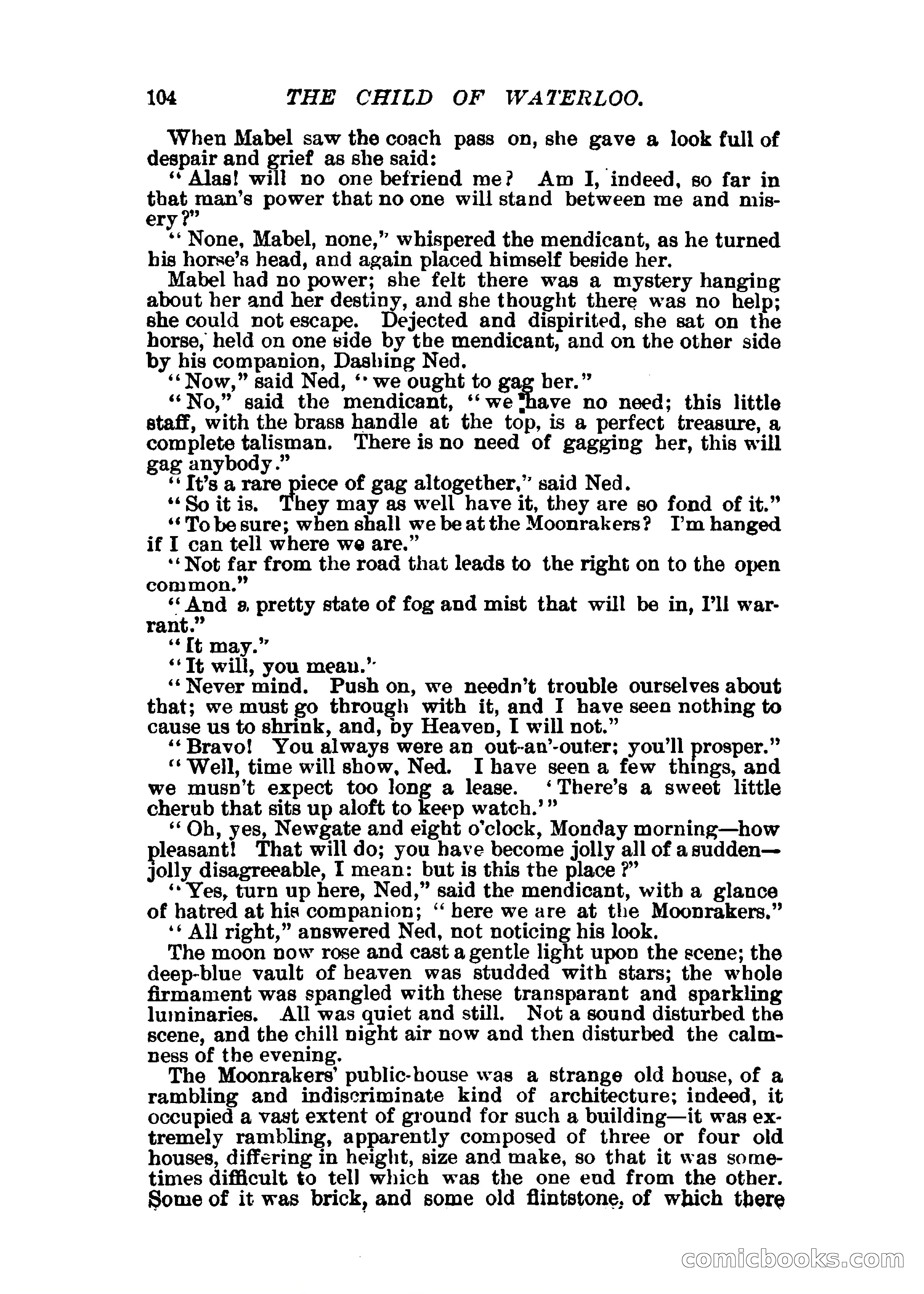 The Child of Waterloo, or, The Horrors of the Battle-Field — page 107 of 308