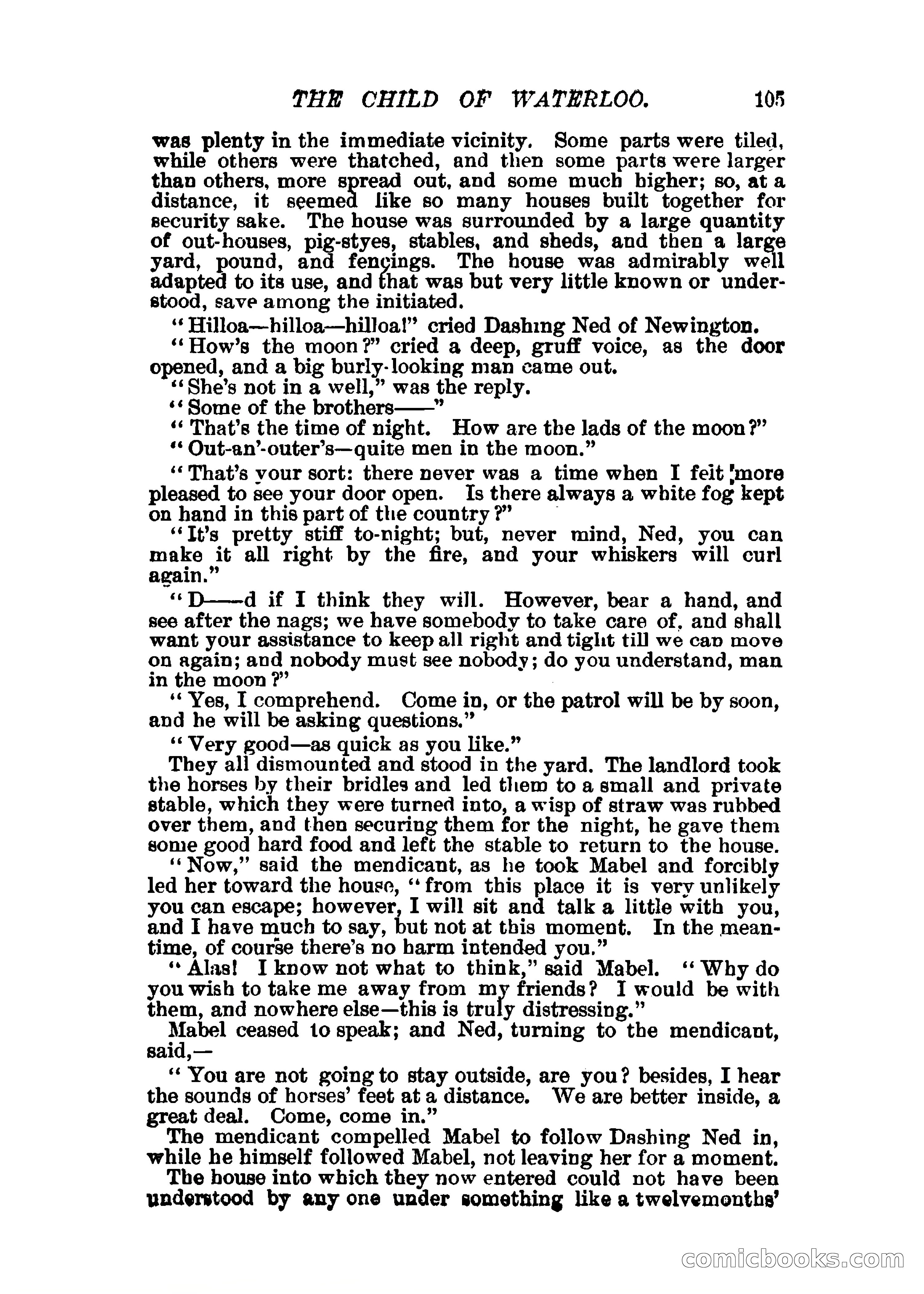 The Child of Waterloo, or, The Horrors of the Battle-Field — page 108 of 308