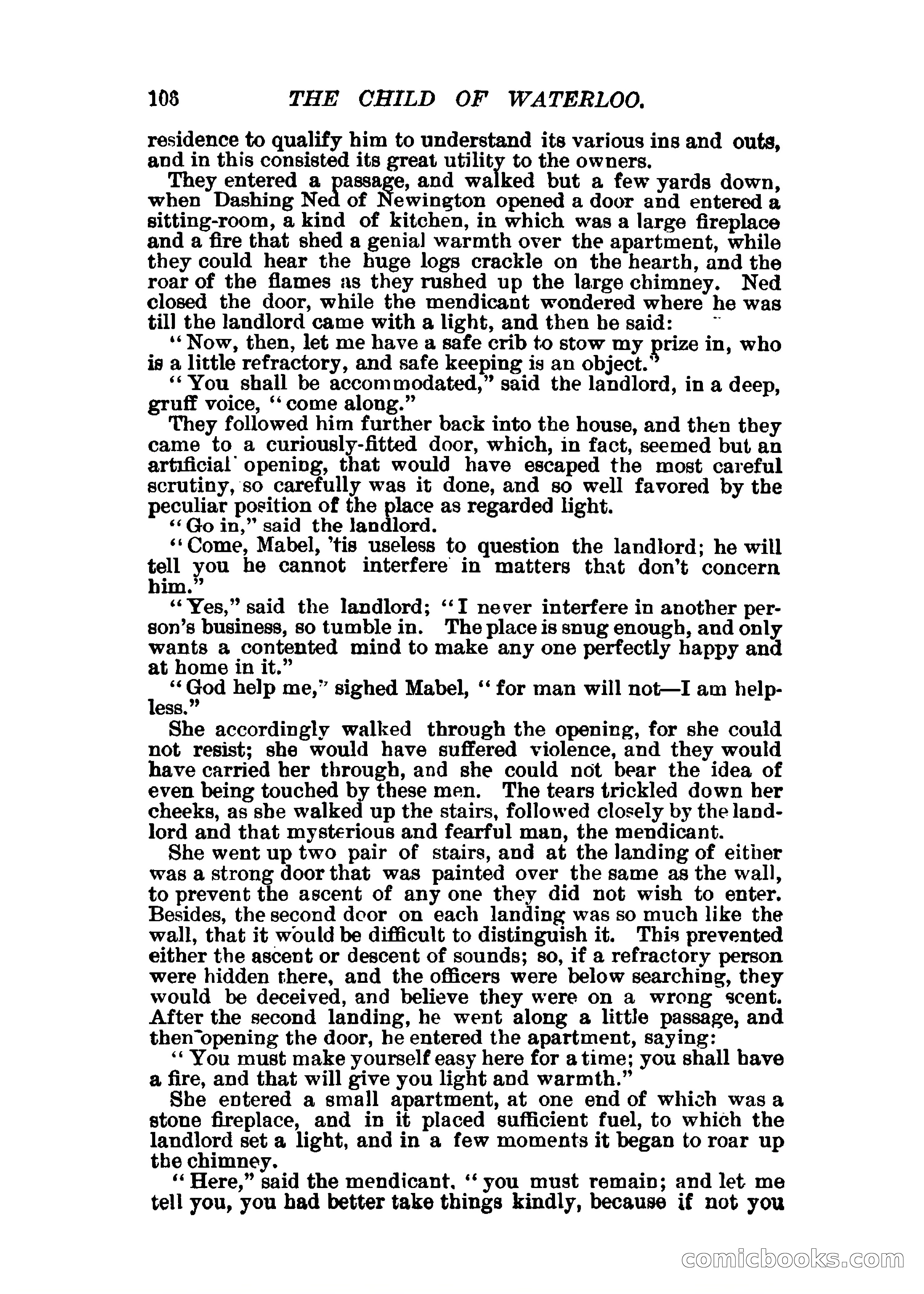 The Child of Waterloo, or, The Horrors of the Battle-Field — page 109 of 308