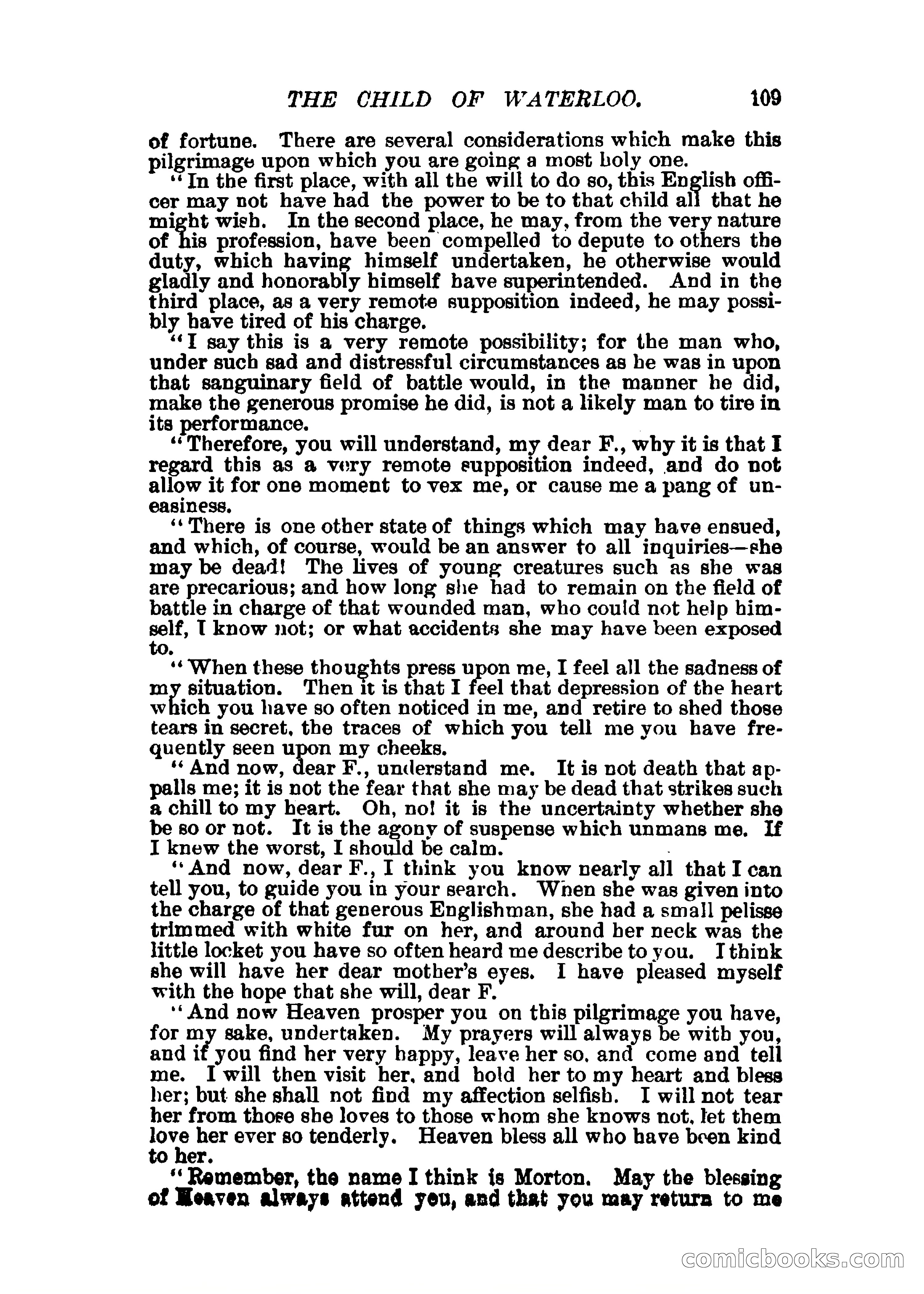 The Child of Waterloo, or, The Horrors of the Battle-Field — page 112 of 308
