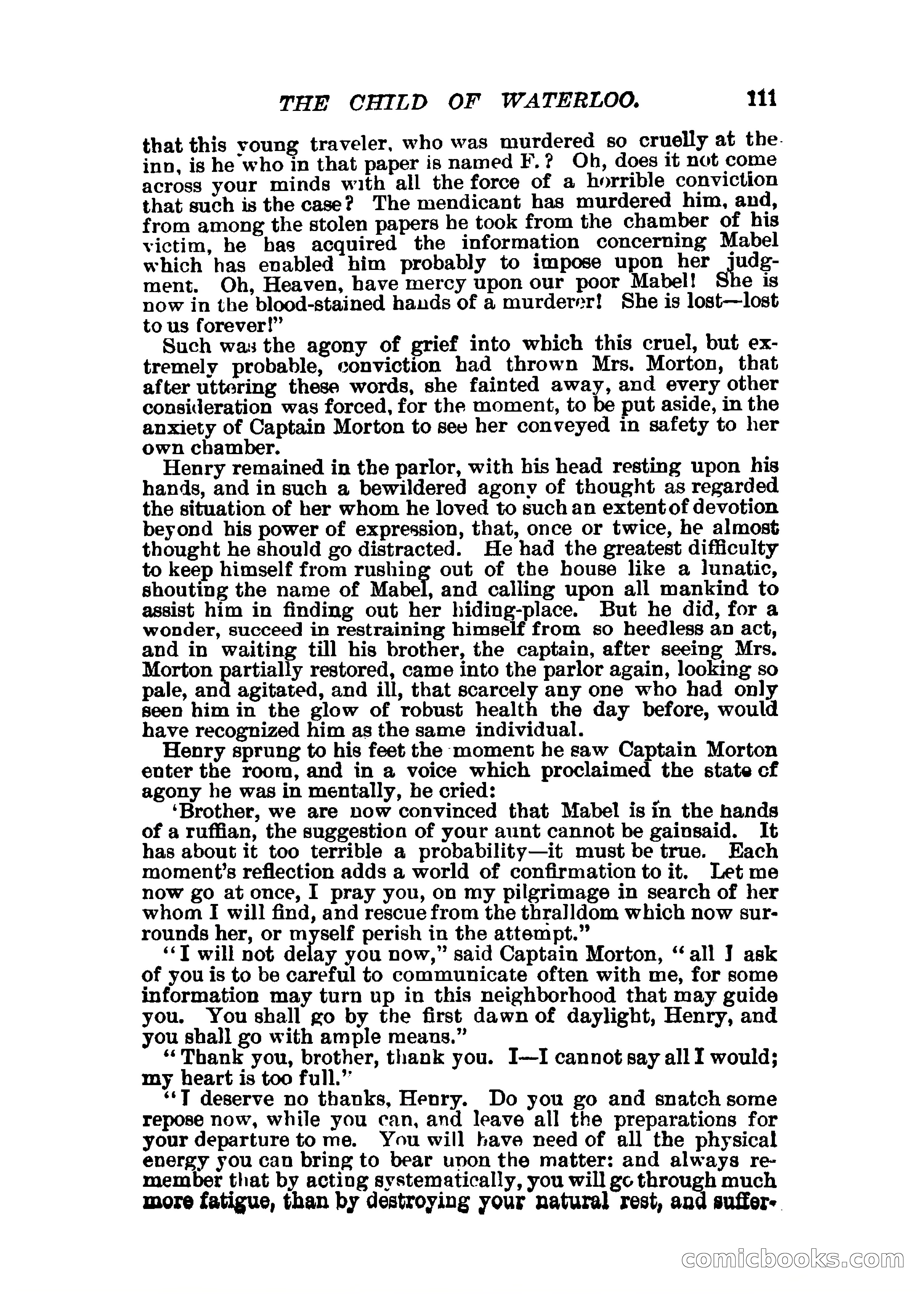 The Child of Waterloo, or, The Horrors of the Battle-Field — page 114 of 308