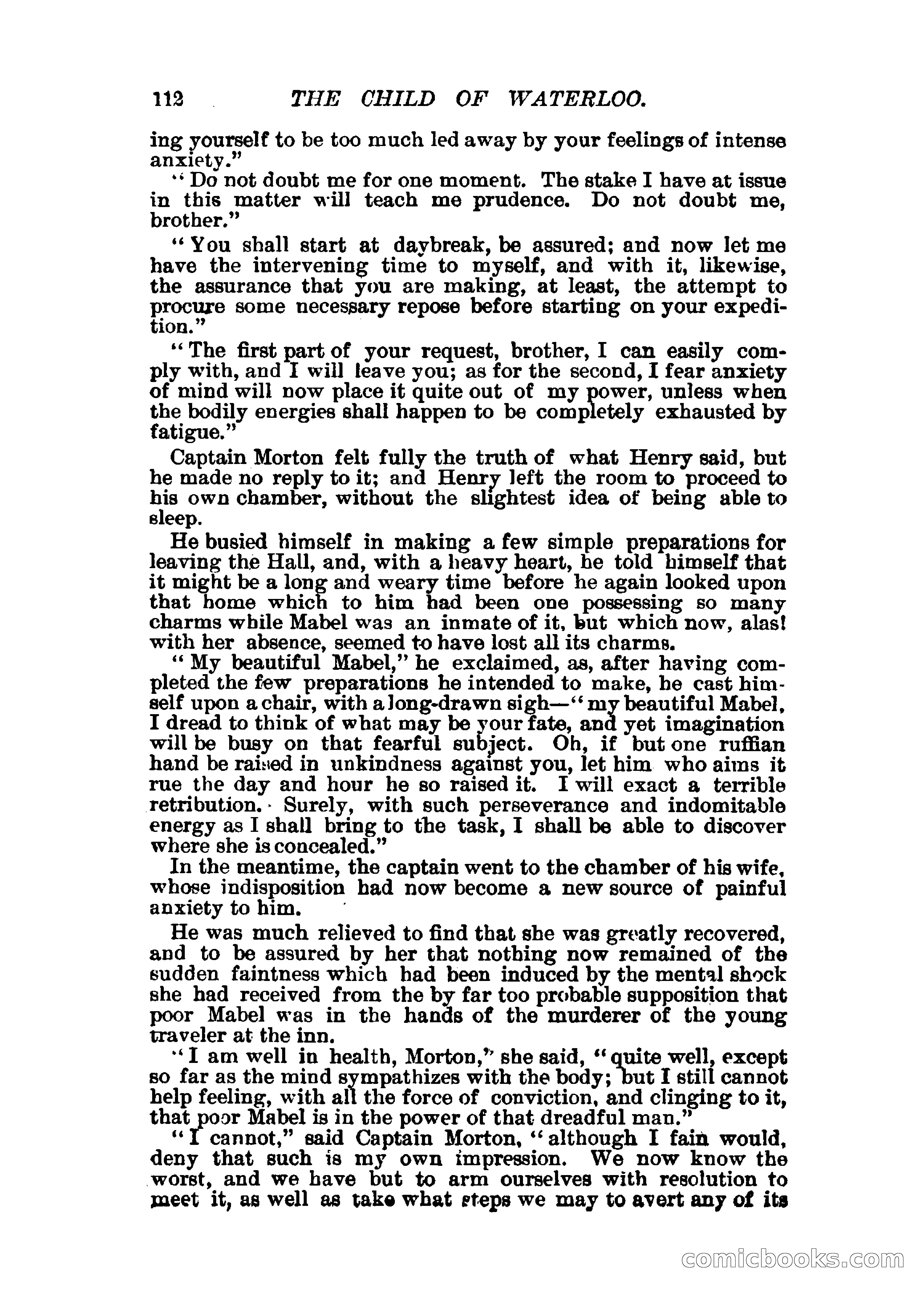 The Child of Waterloo, or, The Horrors of the Battle-Field — page 115 of 308