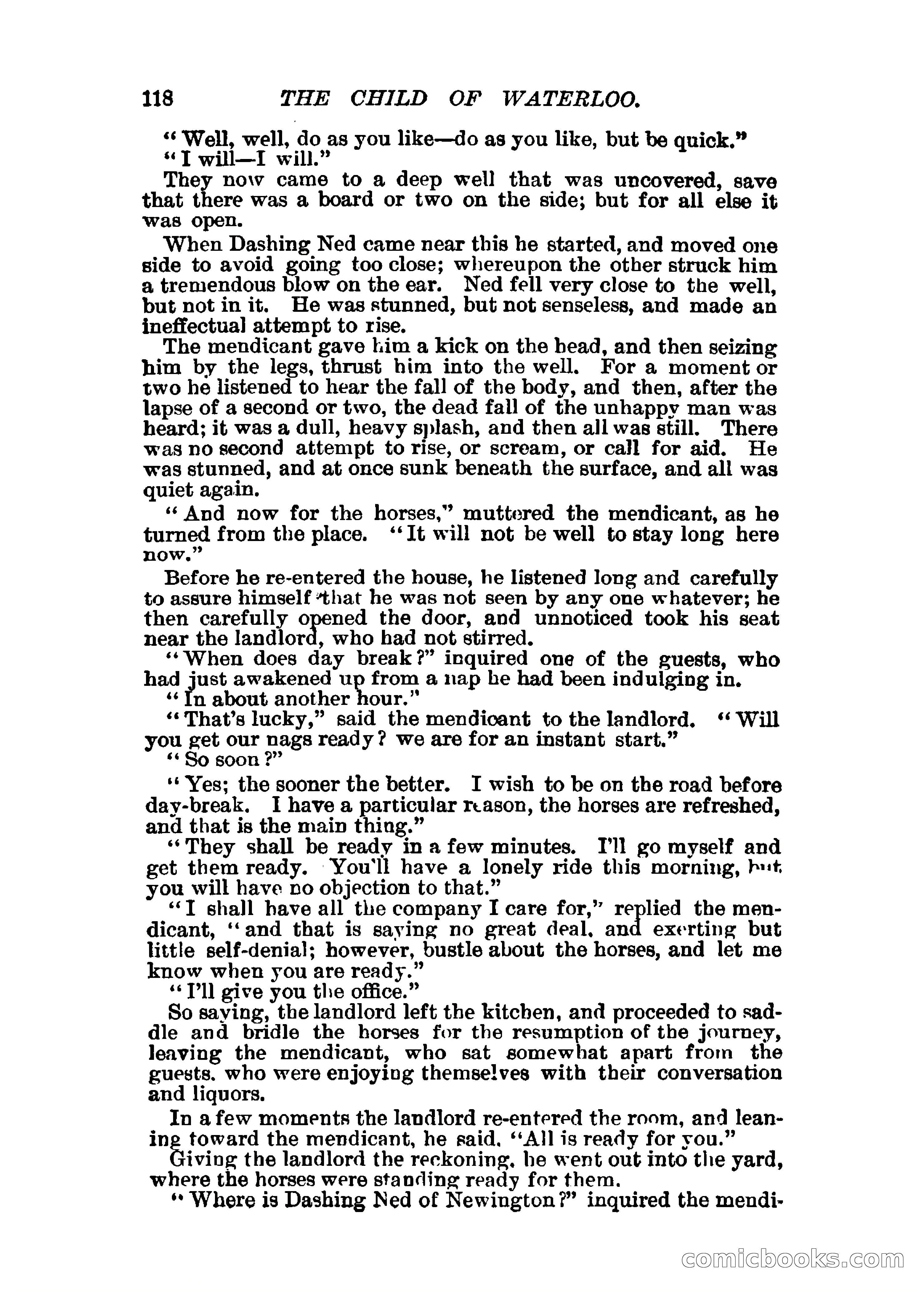 The Child of Waterloo, or, The Horrors of the Battle-Field — page 121 of 308