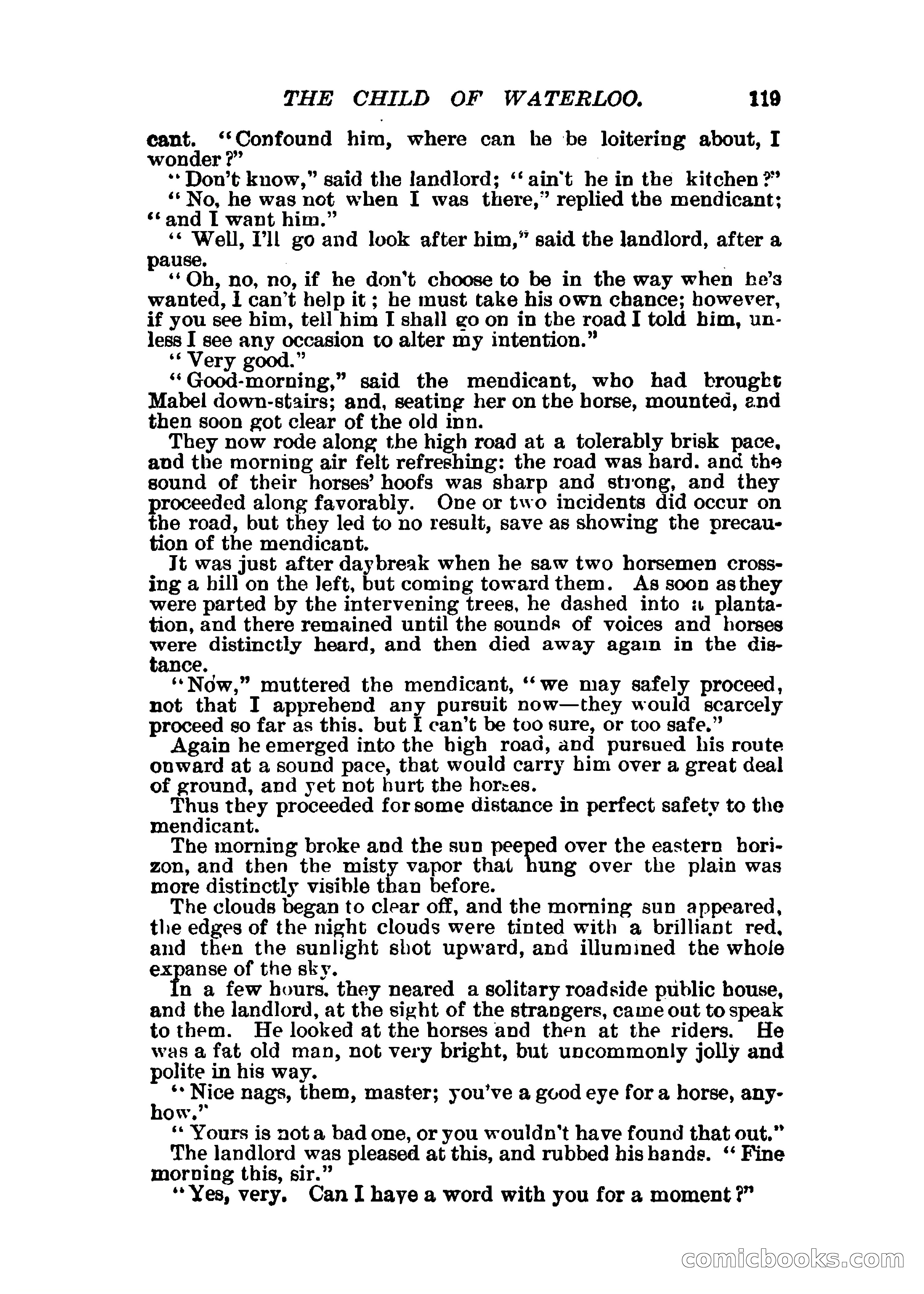 The Child of Waterloo, or, The Horrors of the Battle-Field — page 122 of 308