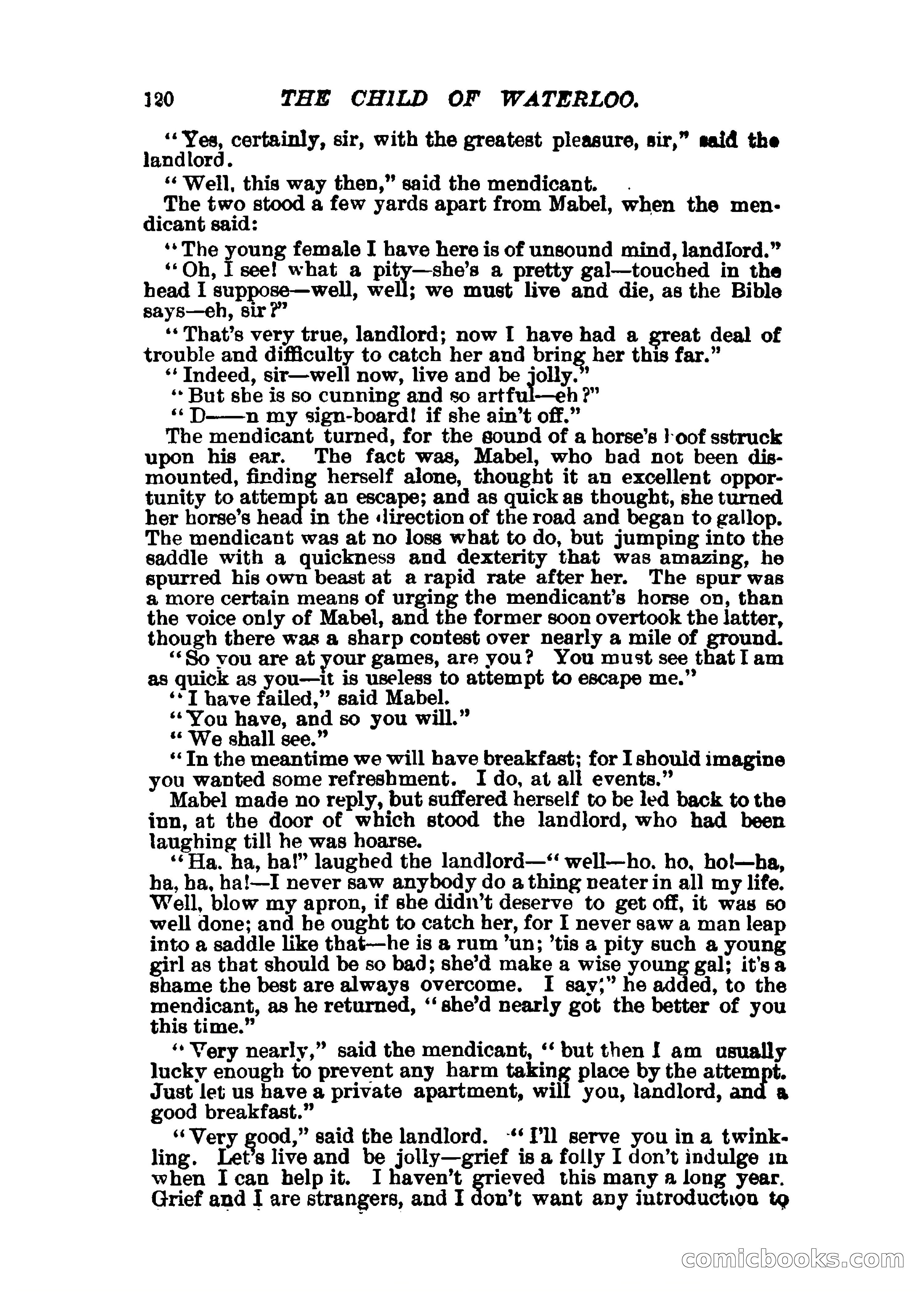 The Child of Waterloo, or, The Horrors of the Battle-Field — page 123 of 308