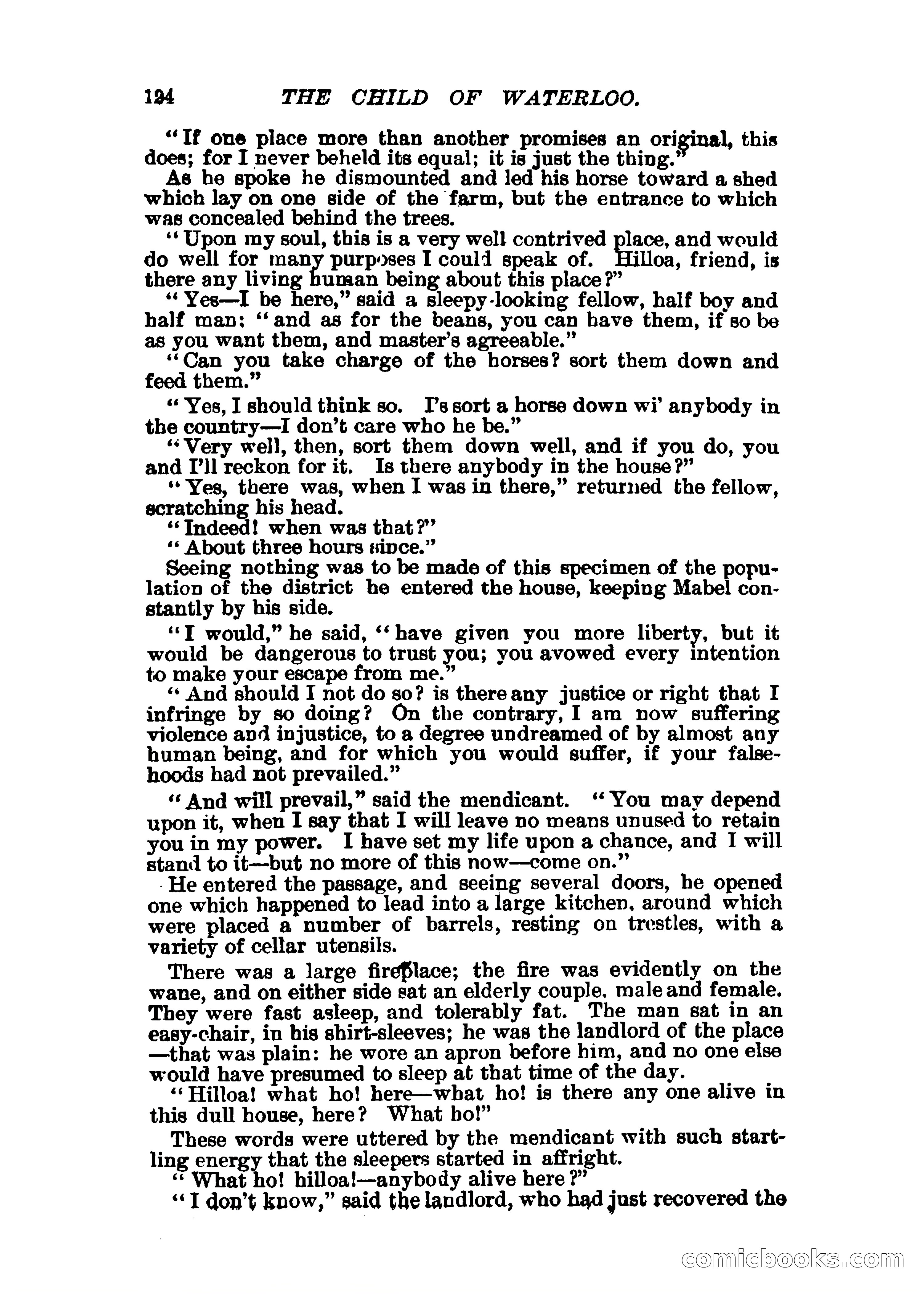 The Child of Waterloo, or, The Horrors of the Battle-Field — page 127 of 308