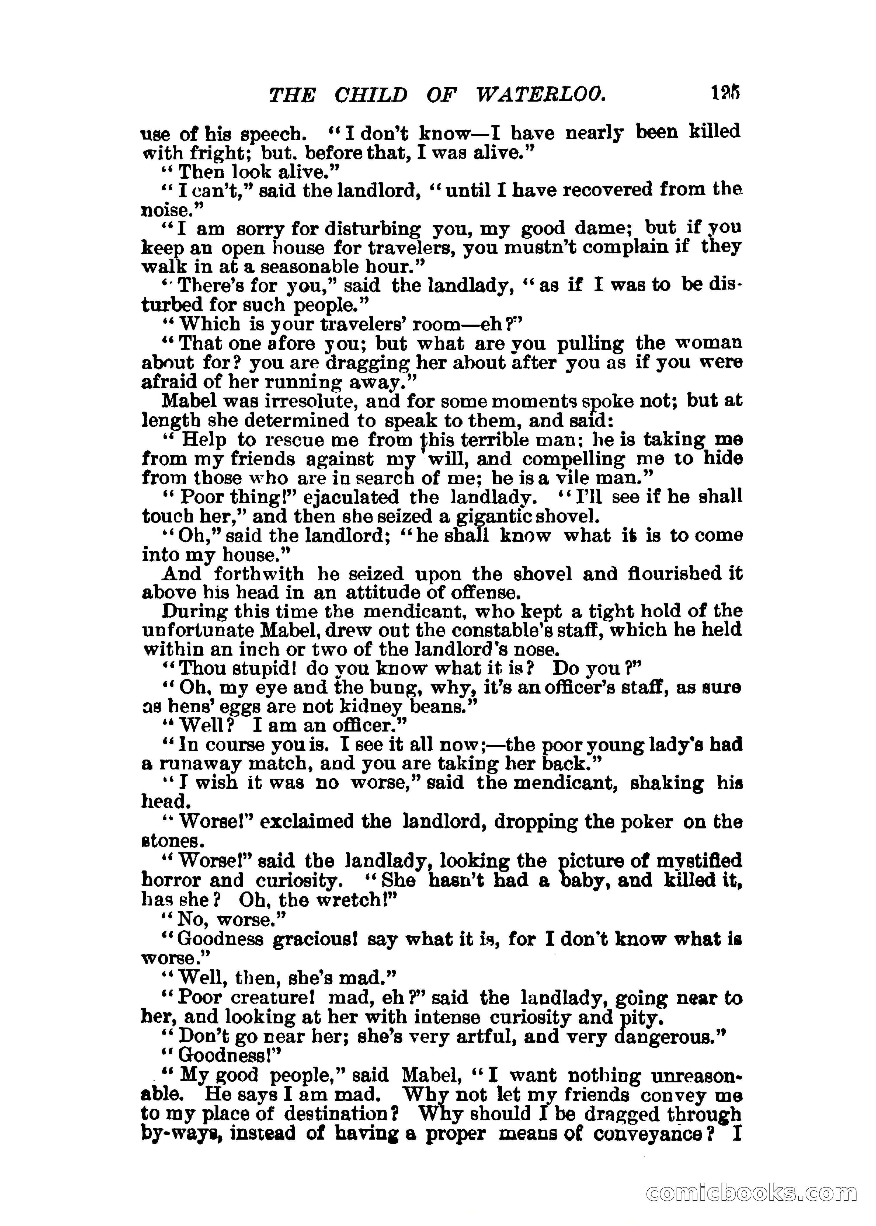 The Child of Waterloo, or, The Horrors of the Battle-Field — page 128 of 308