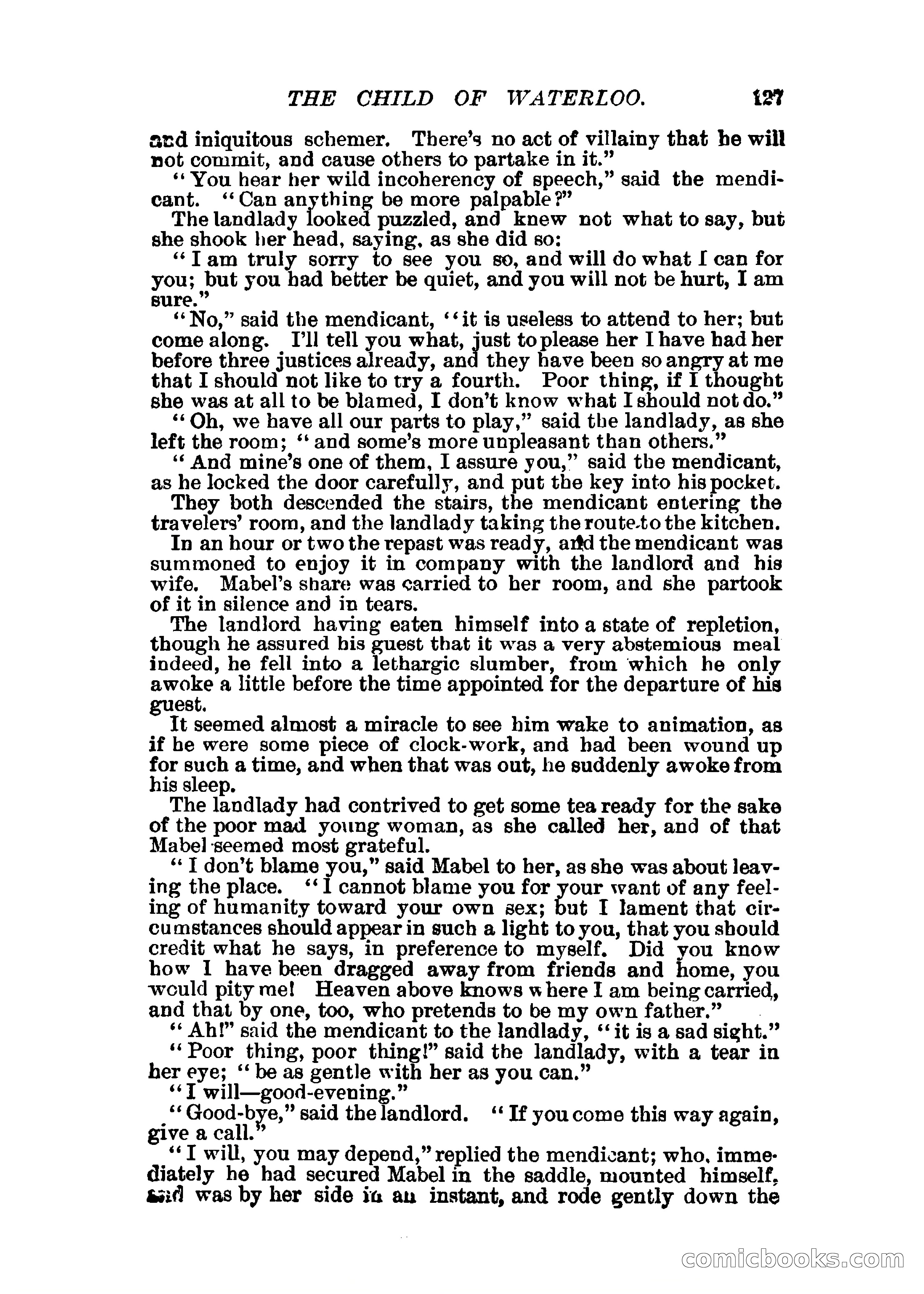 The Child of Waterloo, or, The Horrors of the Battle-Field — page 130 of 308