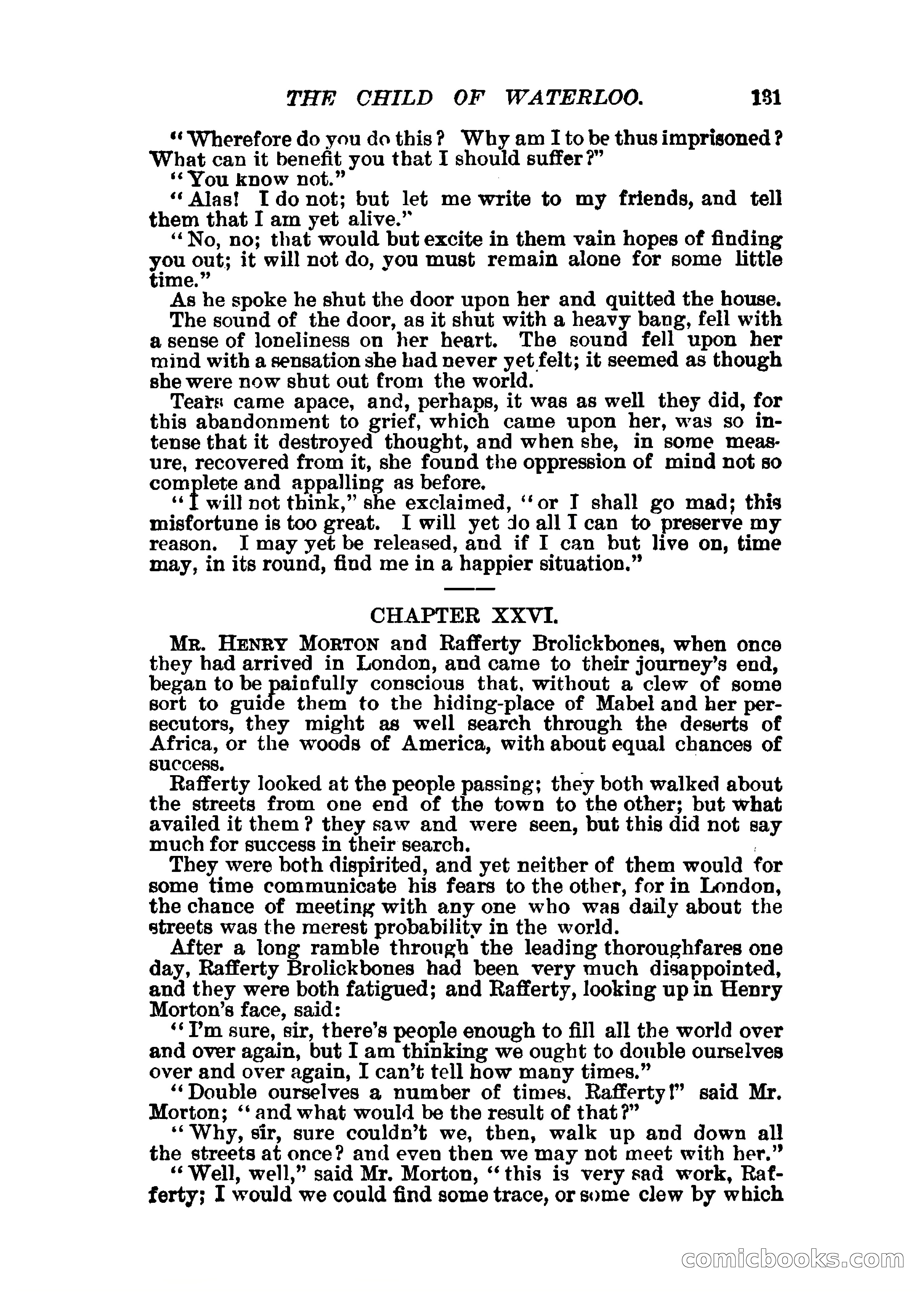 The Child of Waterloo, or, The Horrors of the Battle-Field — page 134 of 308