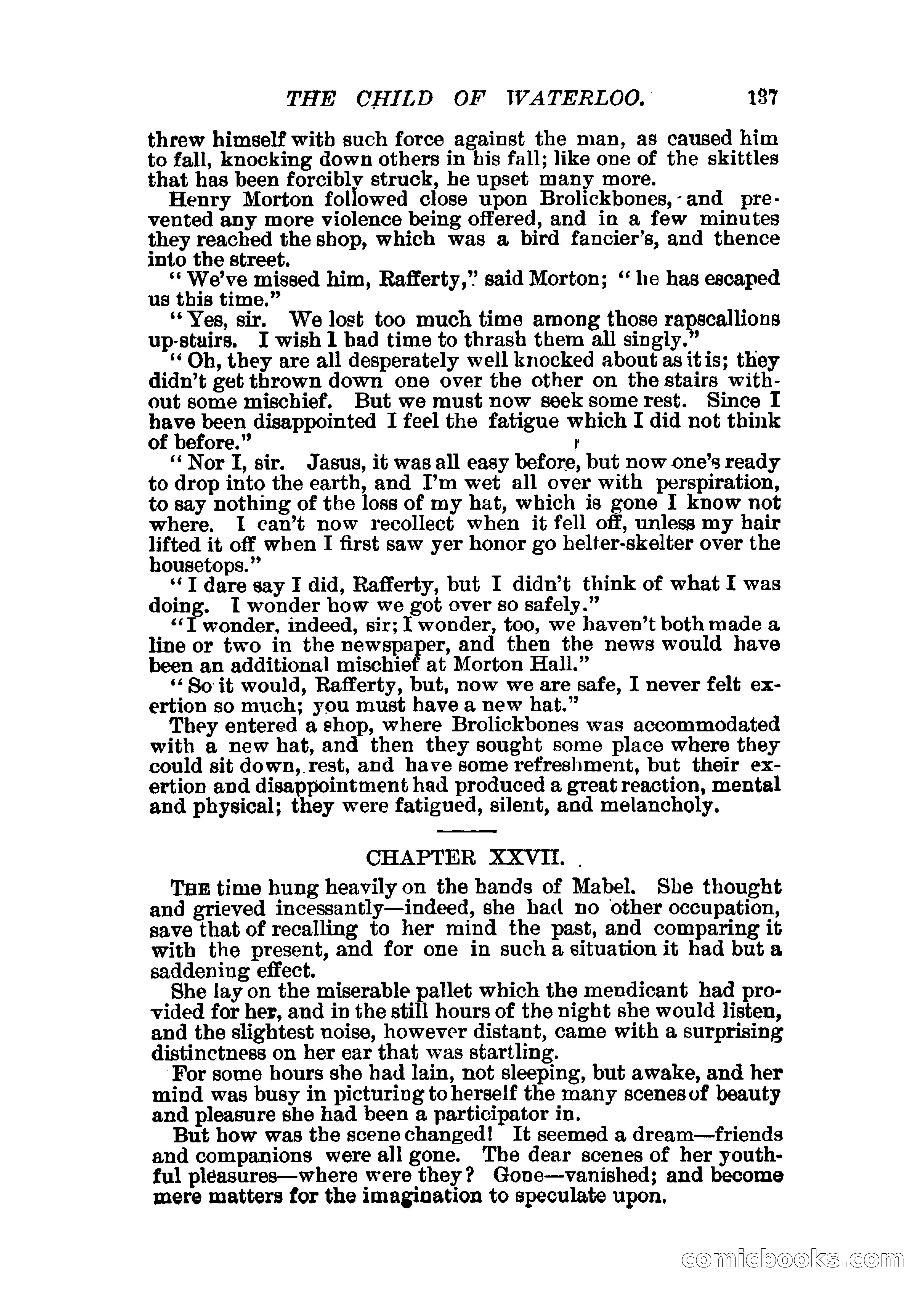 The Child of Waterloo, or, The Horrors of the Battle-Field — page 140 of 308