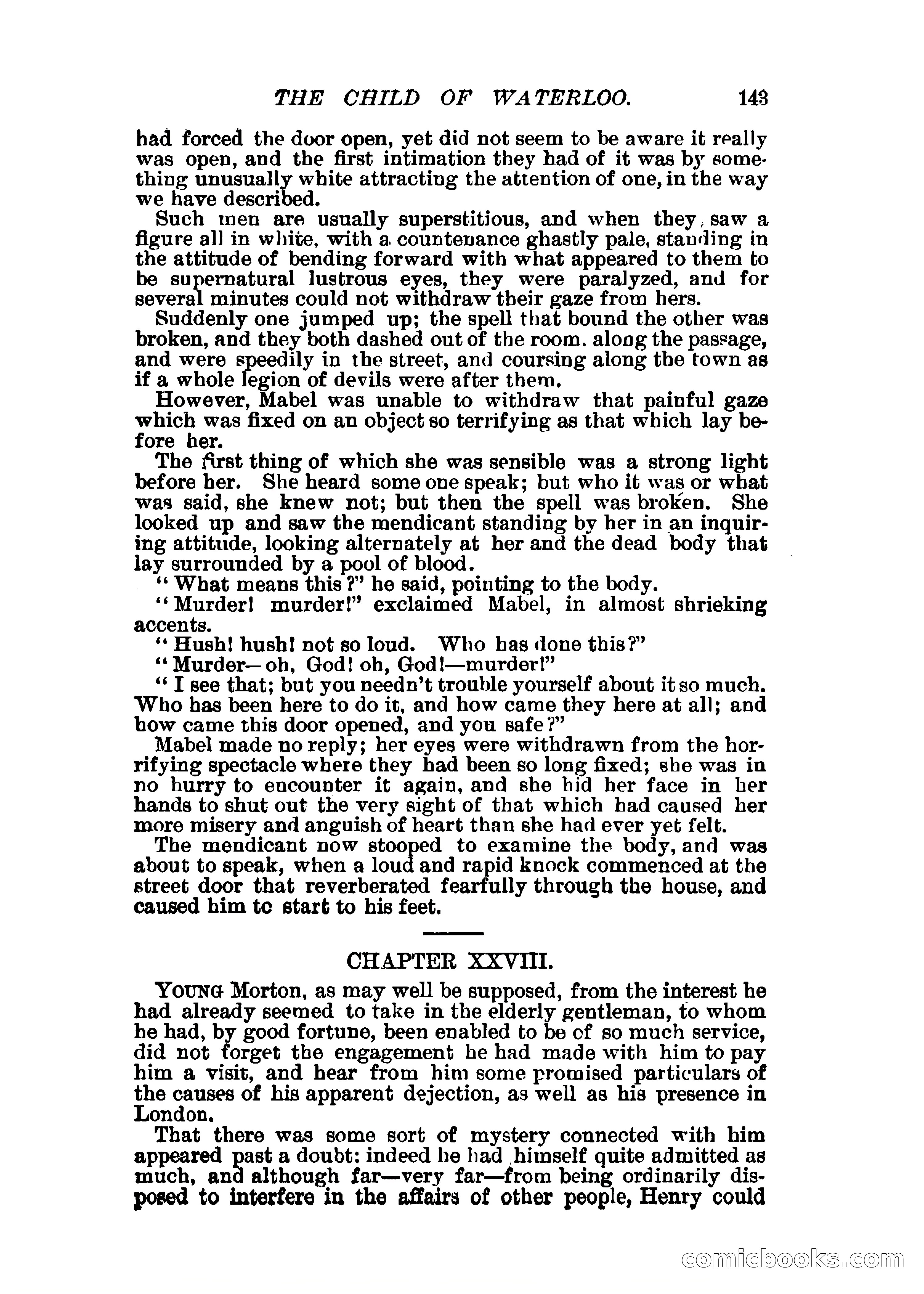 The Child of Waterloo, or, The Horrors of the Battle-Field — page 146 of 308
