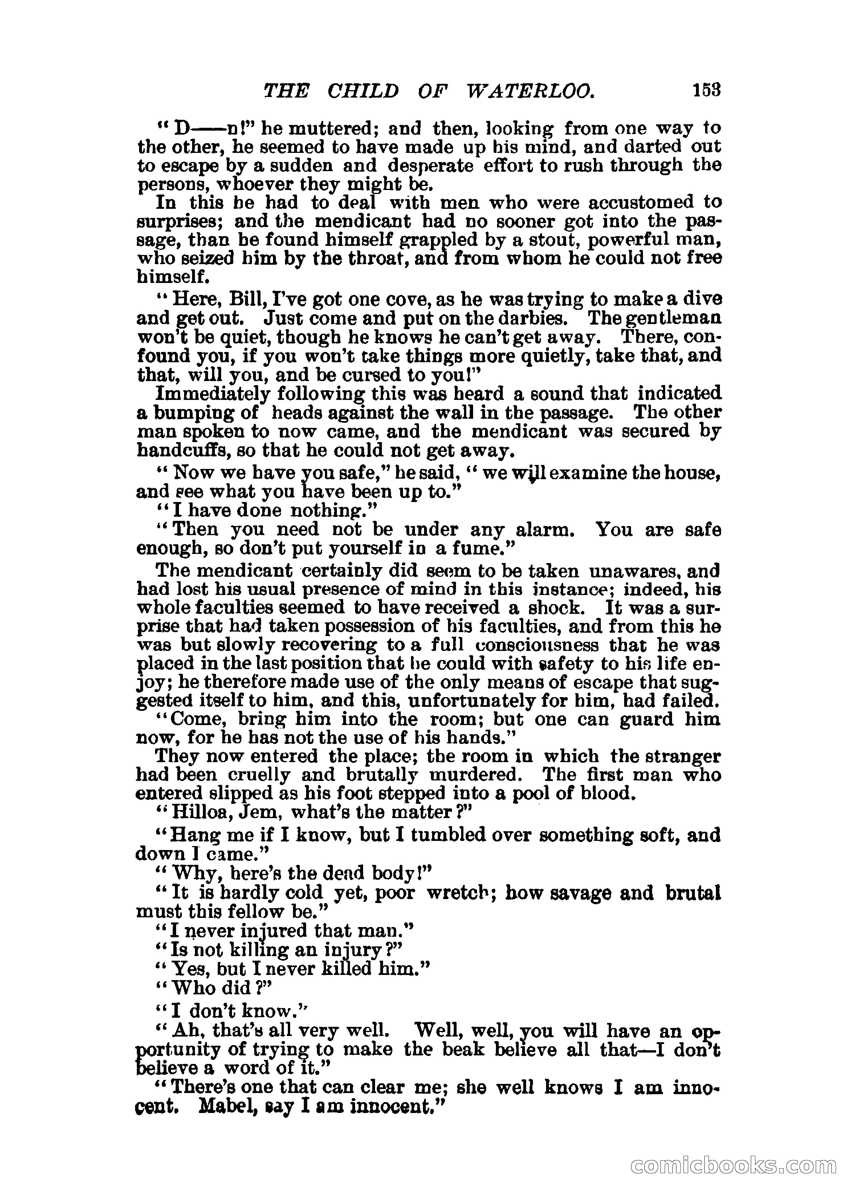 The Child of Waterloo, or, The Horrors of the Battle-Field — page 156 of 308