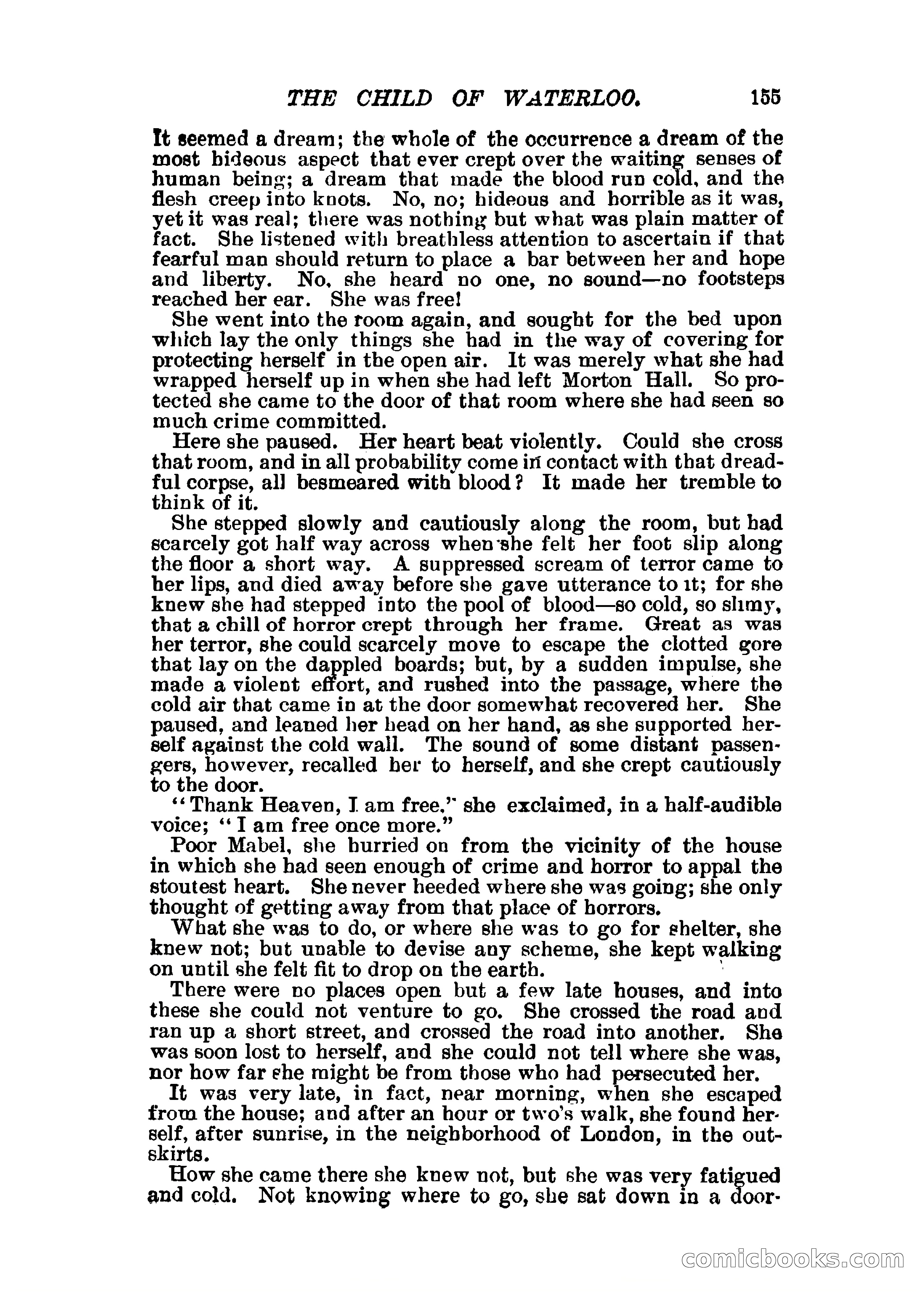 The Child of Waterloo, or, The Horrors of the Battle-Field — page 158 of 308