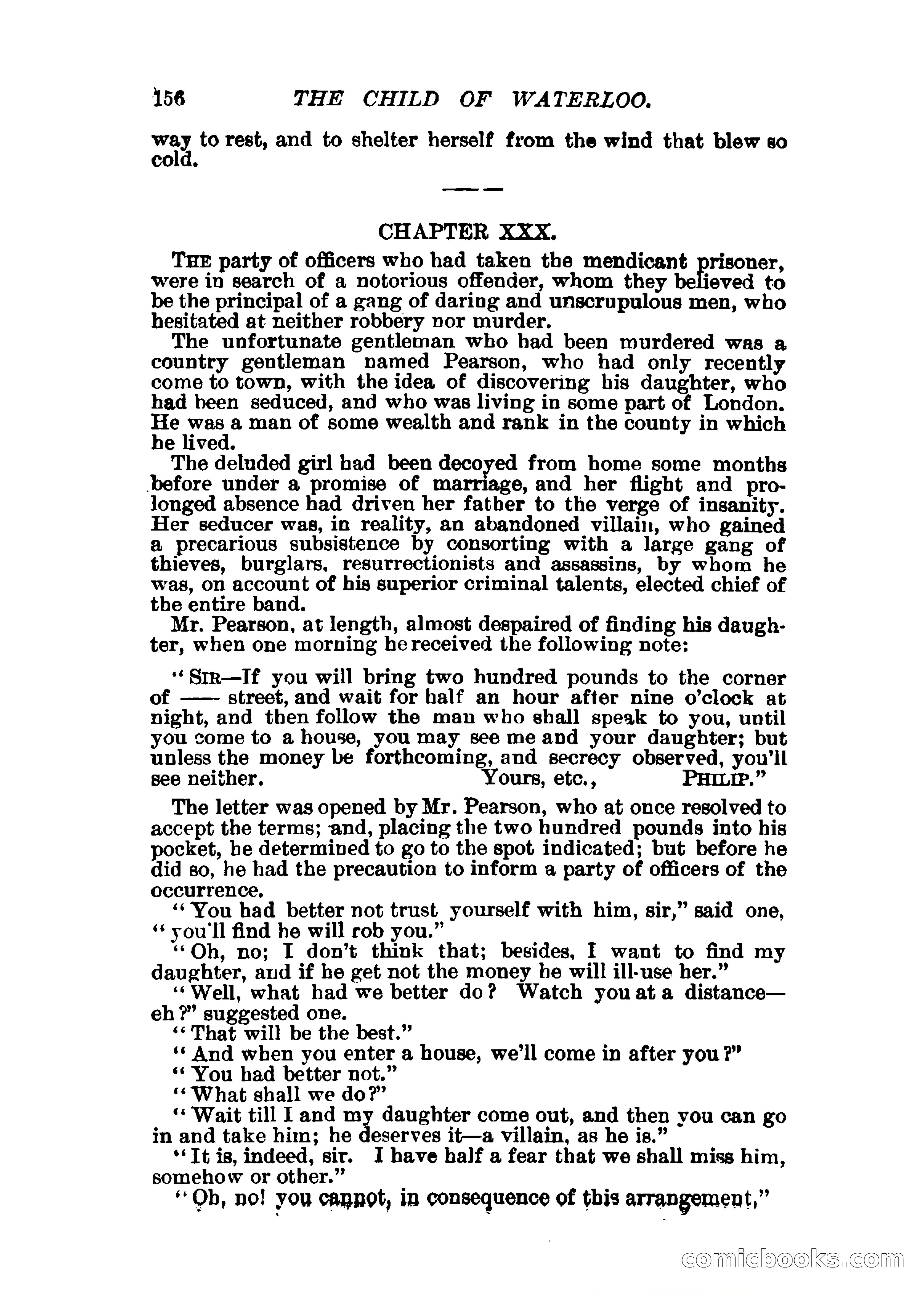 The Child of Waterloo, or, The Horrors of the Battle-Field — page 159 of 308