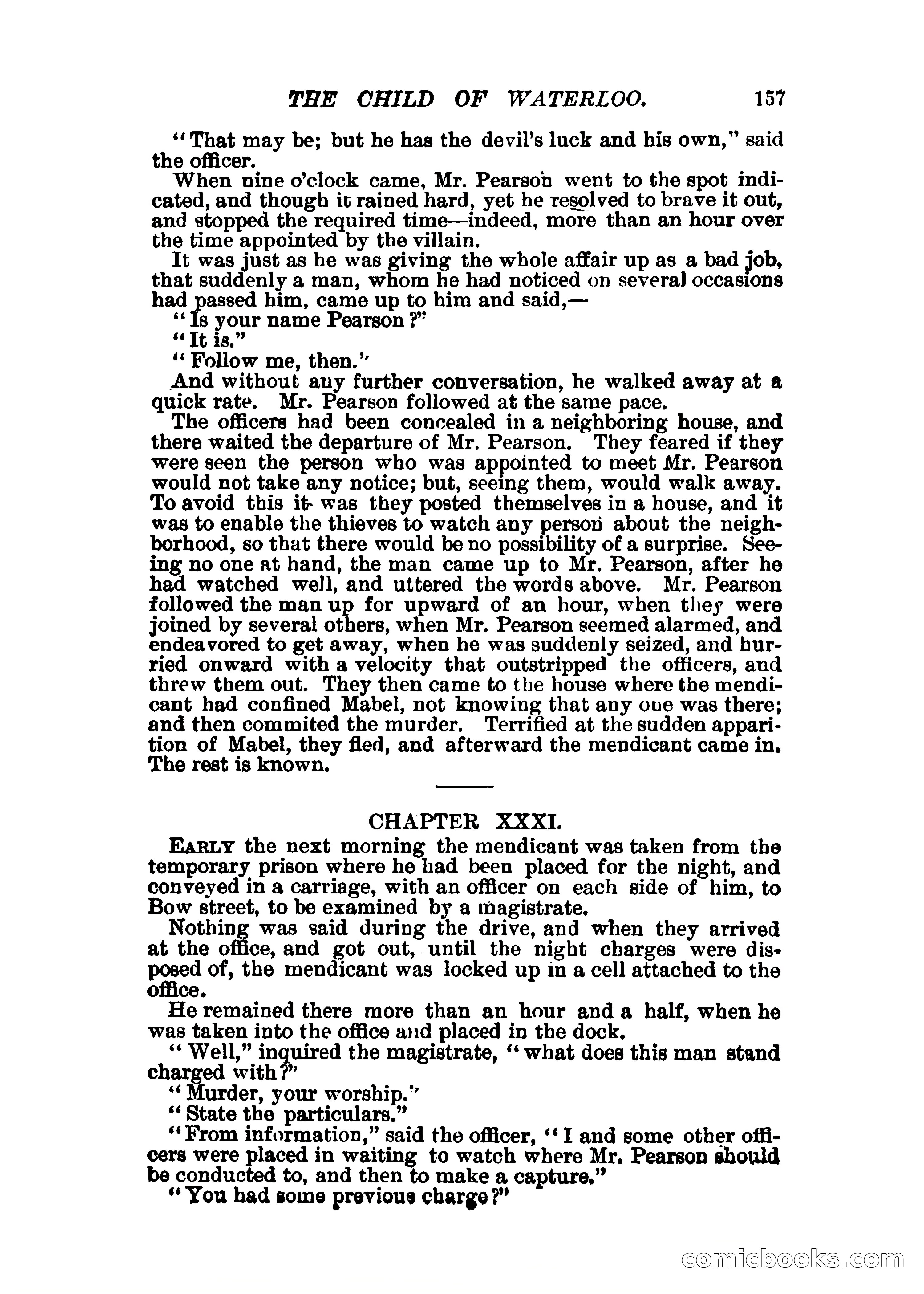 The Child of Waterloo, or, The Horrors of the Battle-Field — page 160 of 308