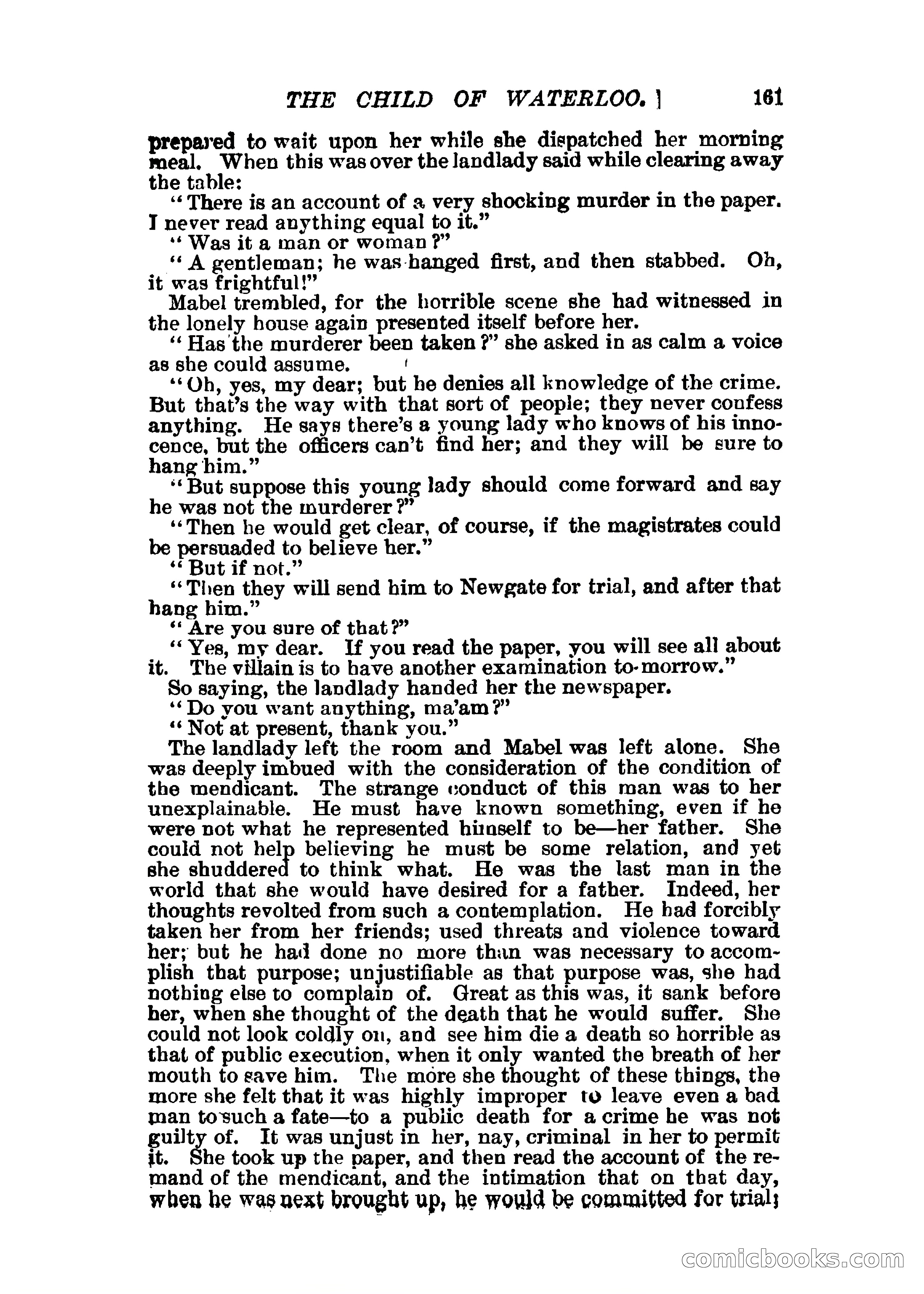 The Child of Waterloo, or, The Horrors of the Battle-Field — page 164 of 308