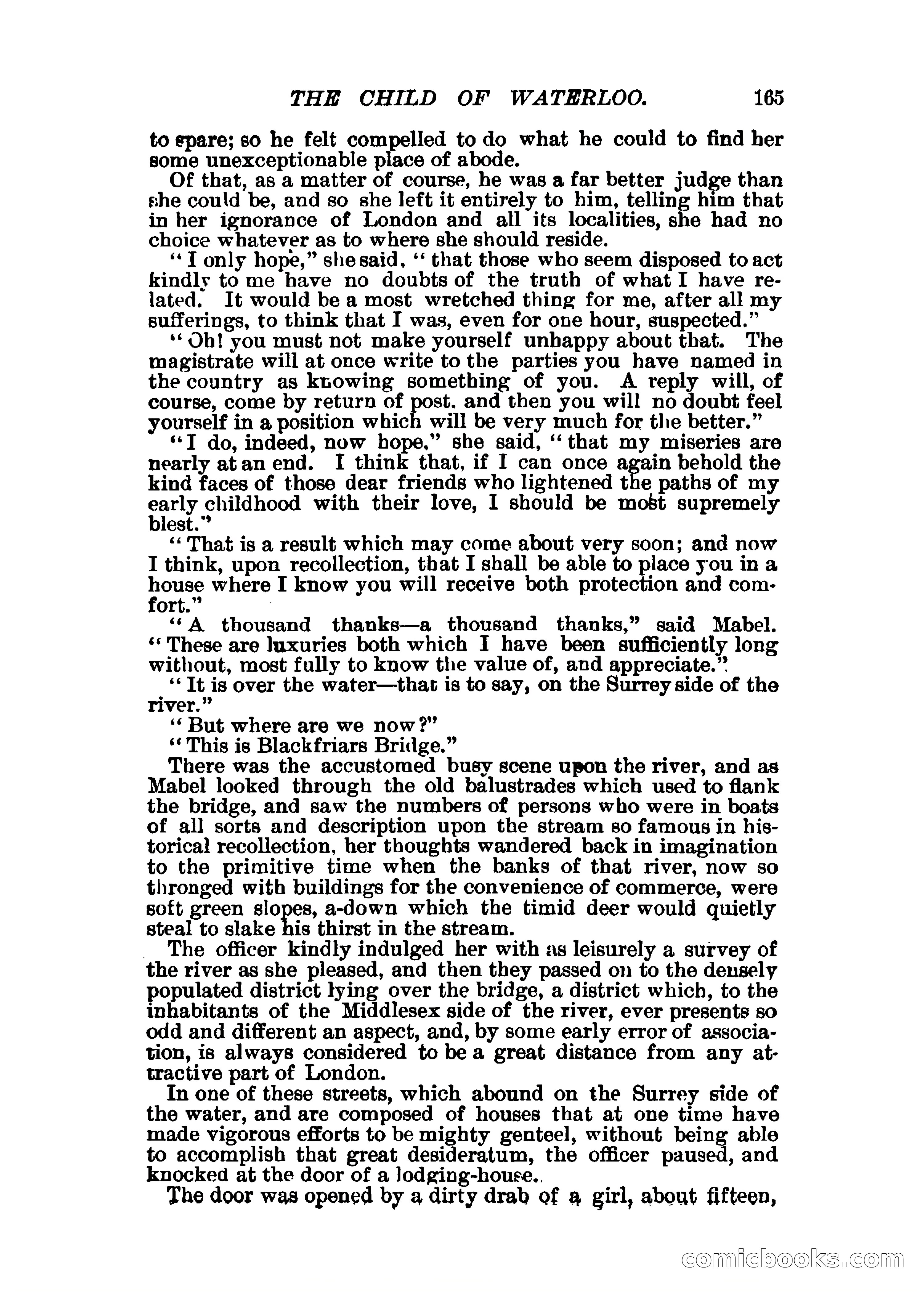 The Child of Waterloo, or, The Horrors of the Battle-Field — page 168 of 308