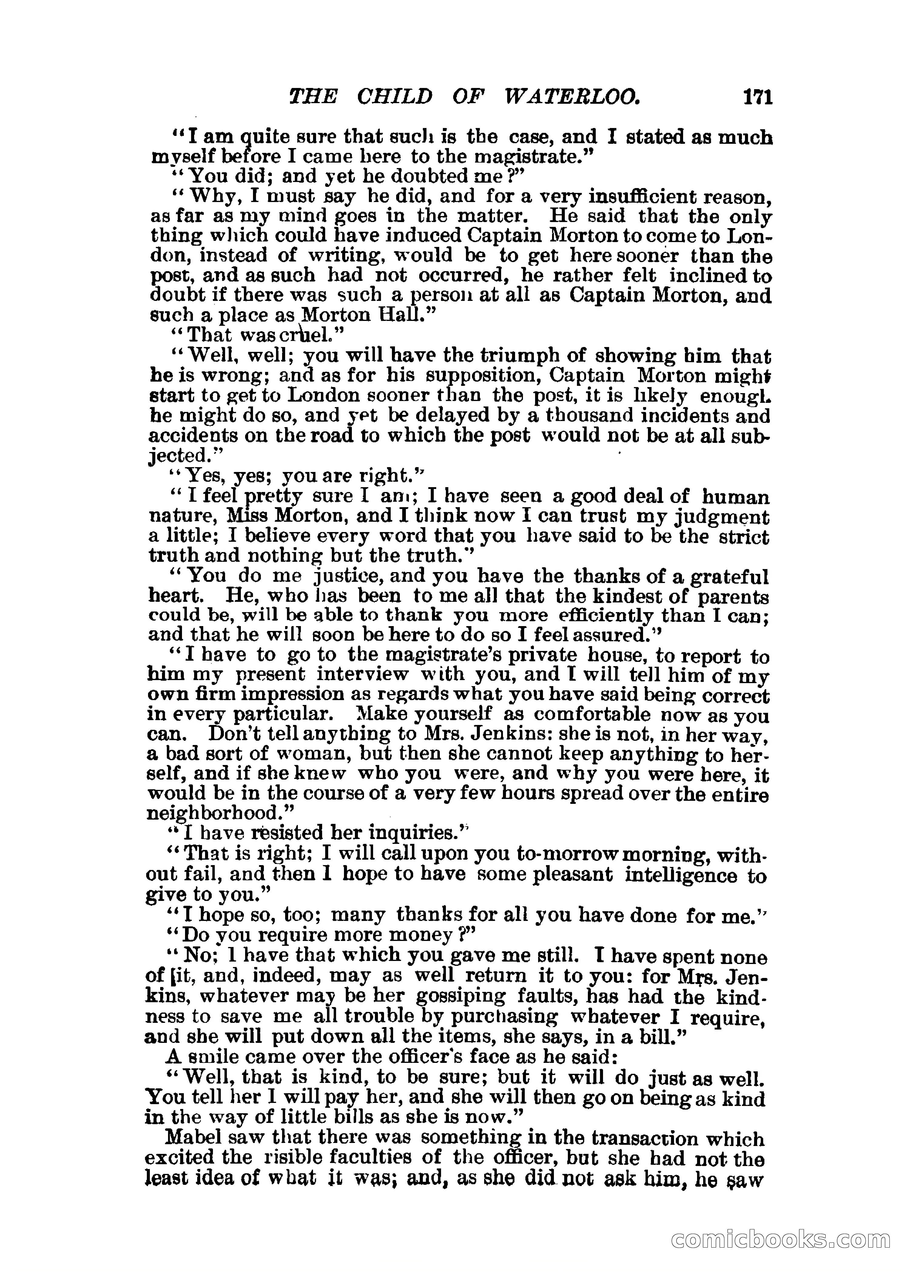 The Child of Waterloo, or, The Horrors of the Battle-Field — page 174 of 308