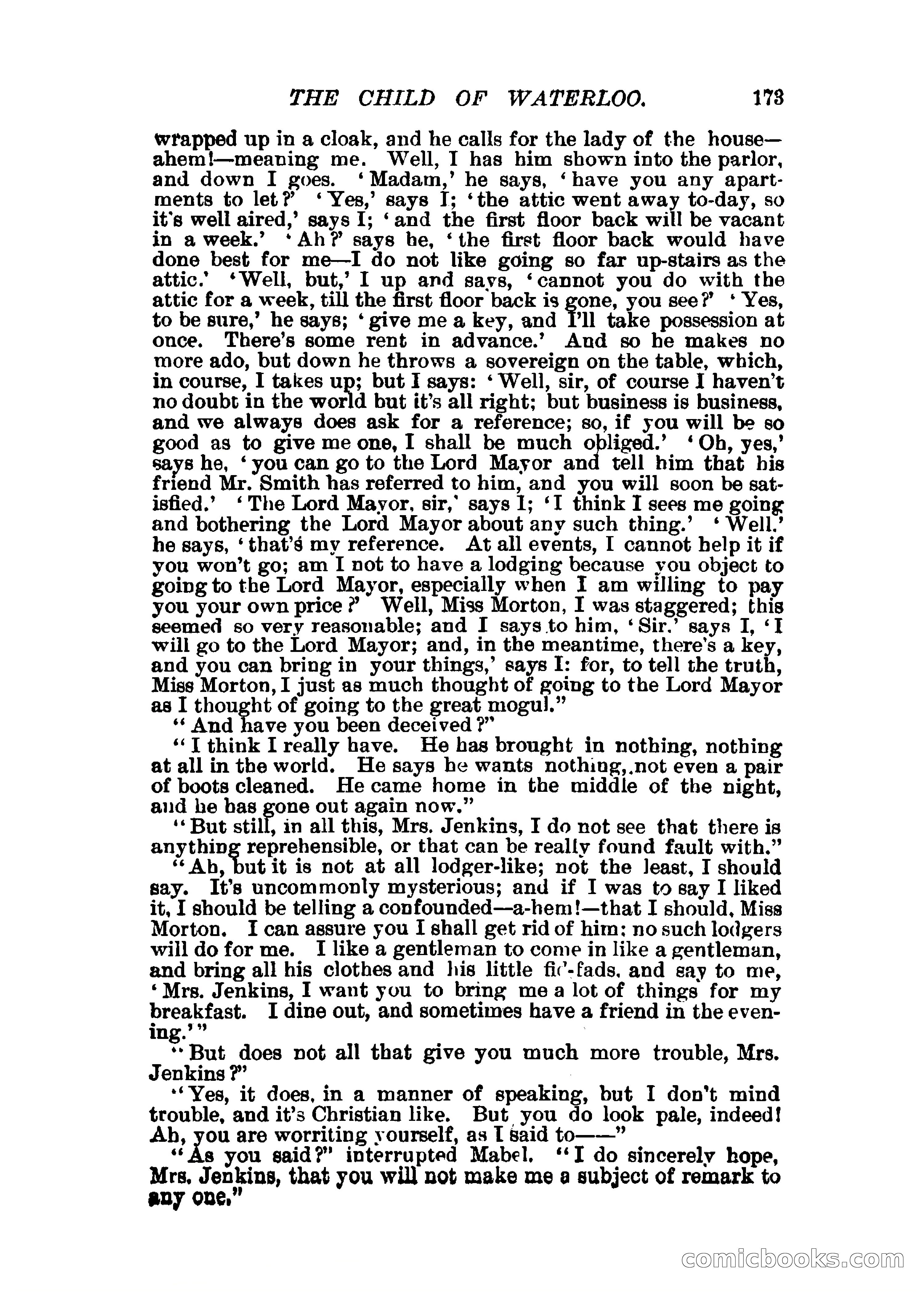 The Child of Waterloo, or, The Horrors of the Battle-Field — page 176 of 308