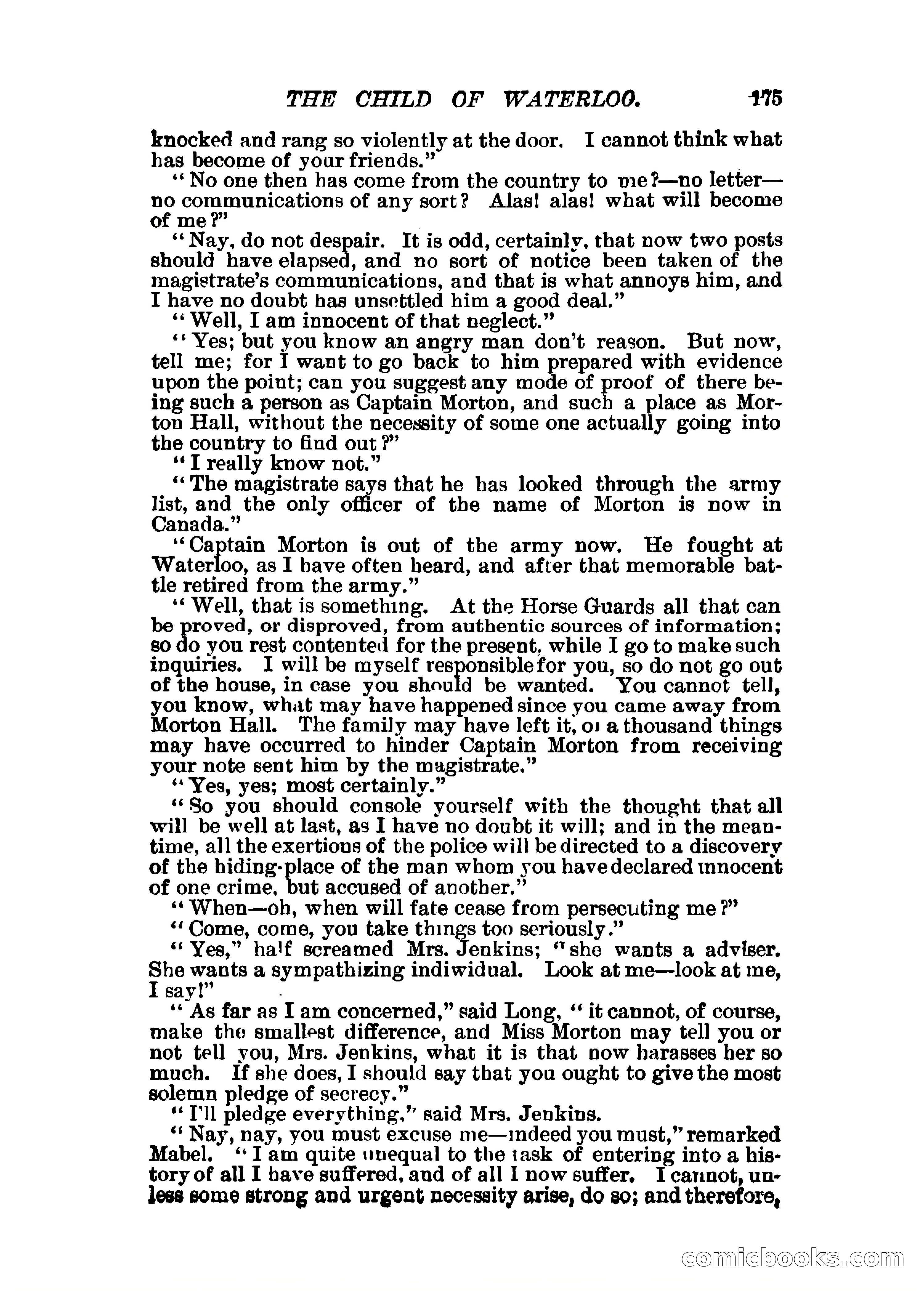 The Child of Waterloo, or, The Horrors of the Battle-Field — page 178 of 308