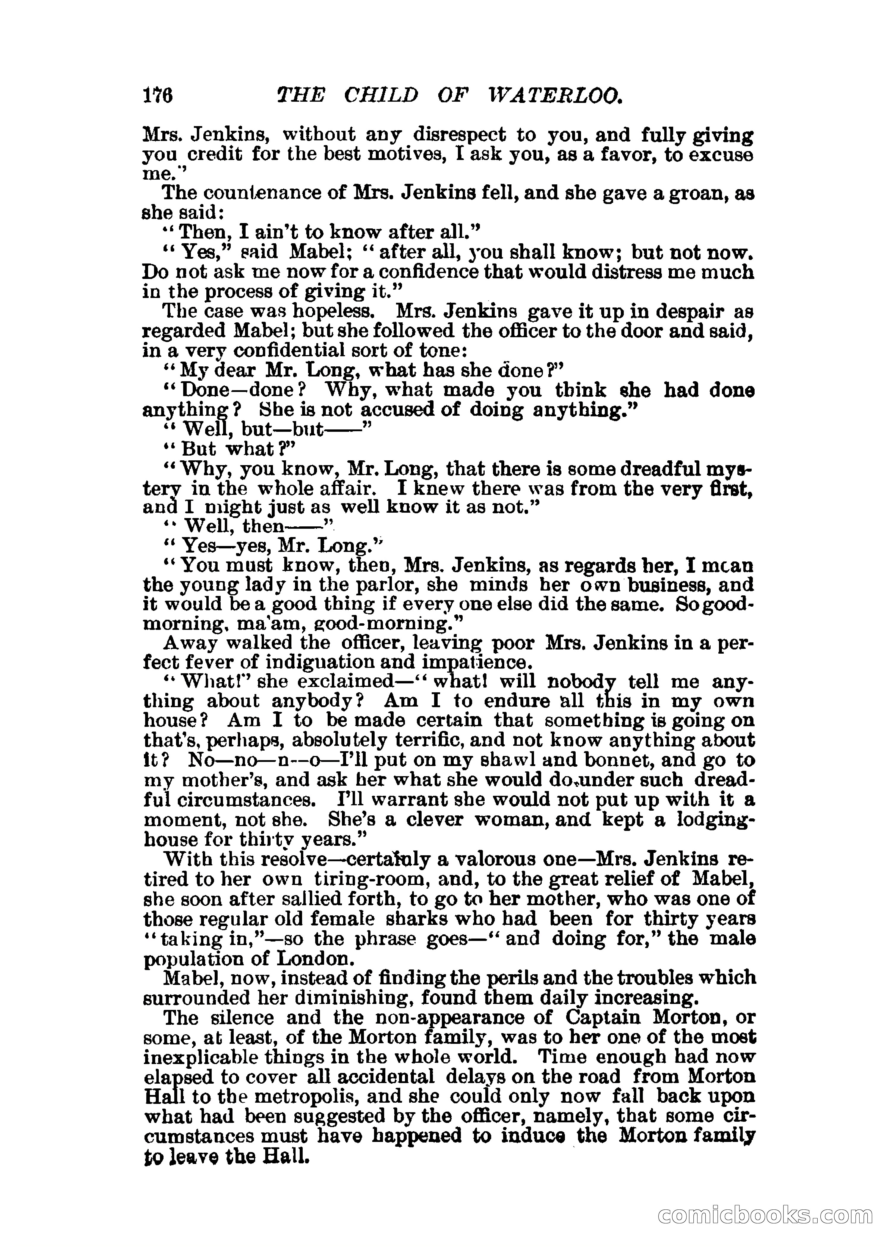 The Child of Waterloo, or, The Horrors of the Battle-Field — page 179 of 308