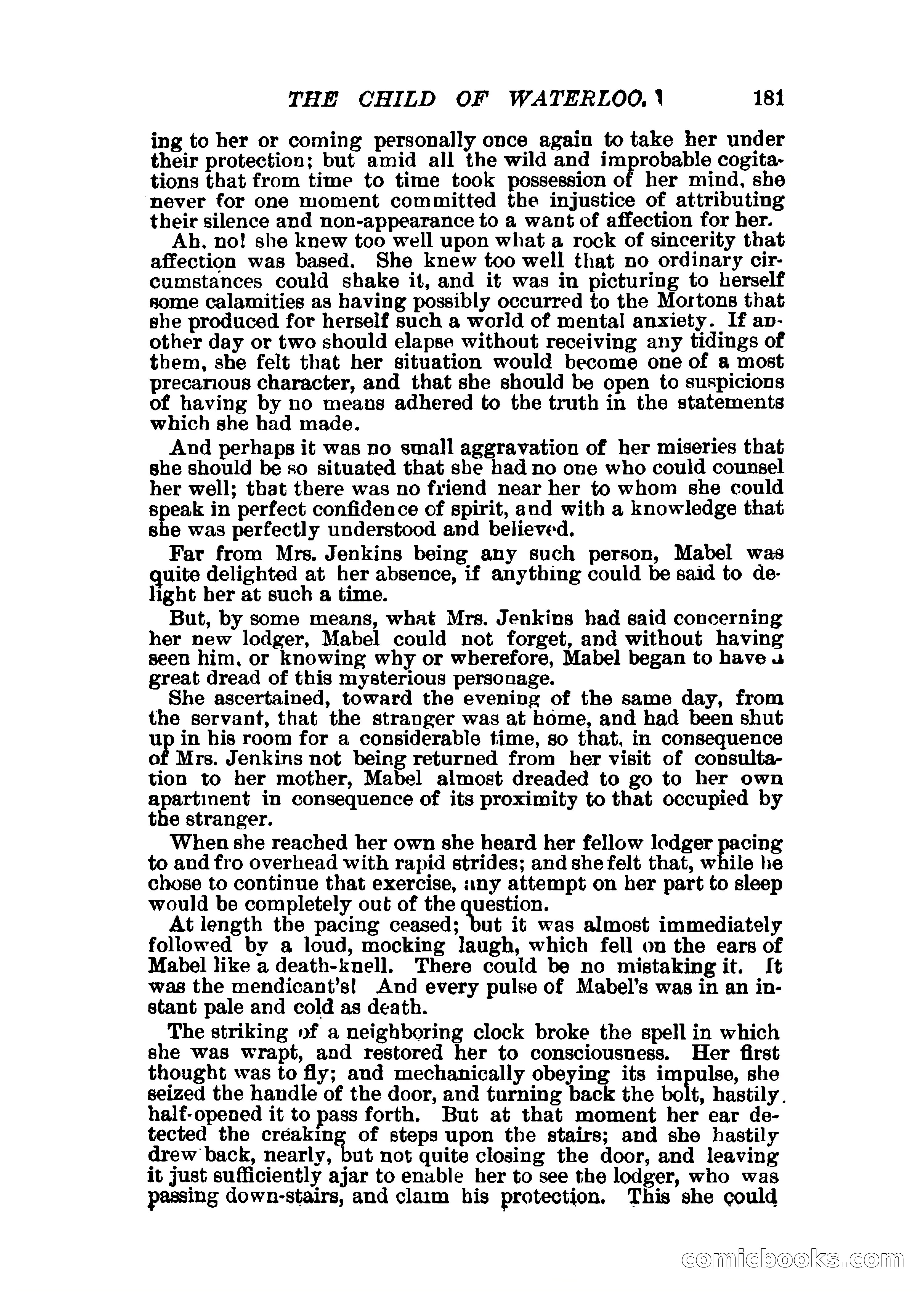 The Child of Waterloo, or, The Horrors of the Battle-Field — page 184 of 308