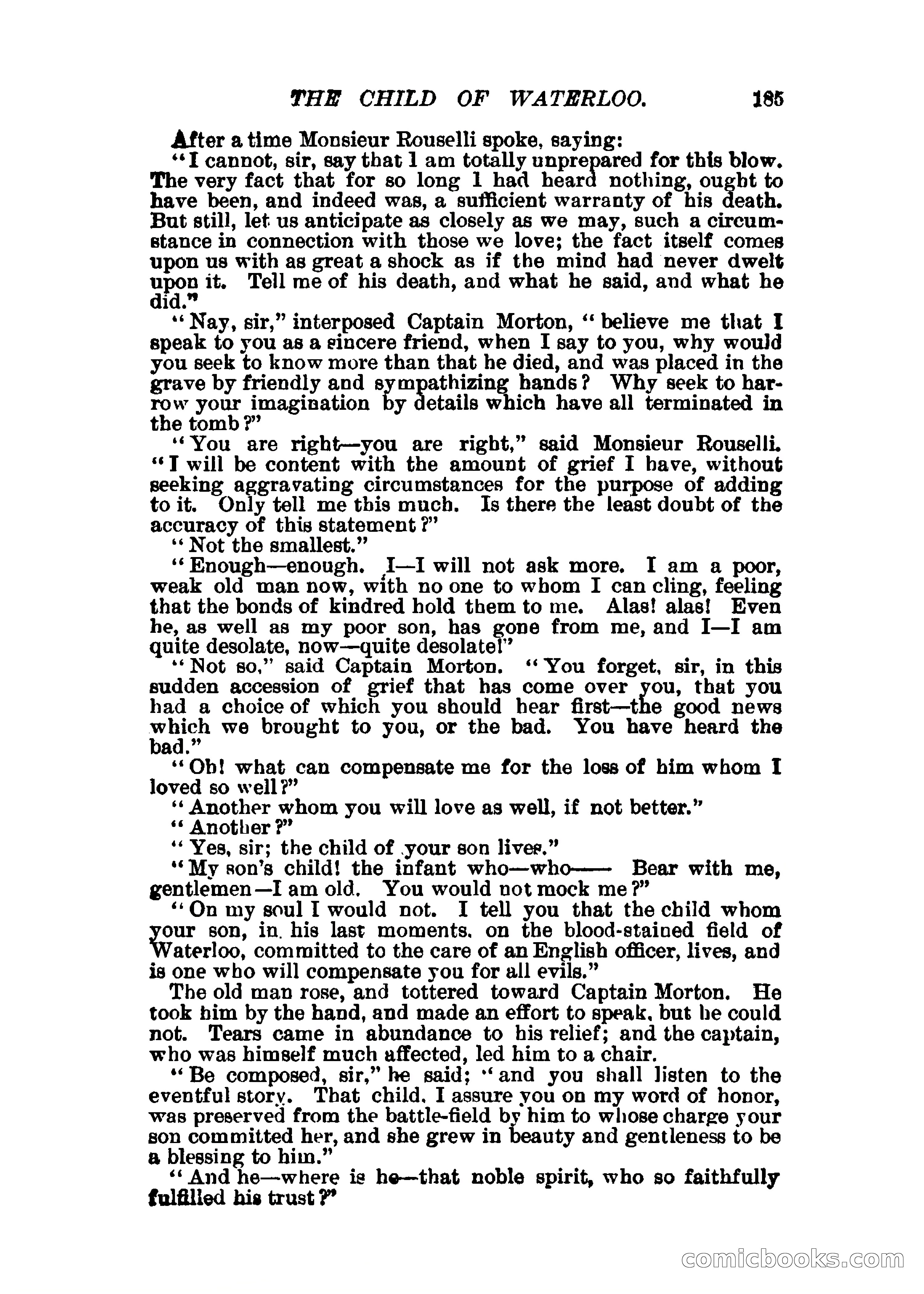 The Child of Waterloo, or, The Horrors of the Battle-Field — page 188 of 308