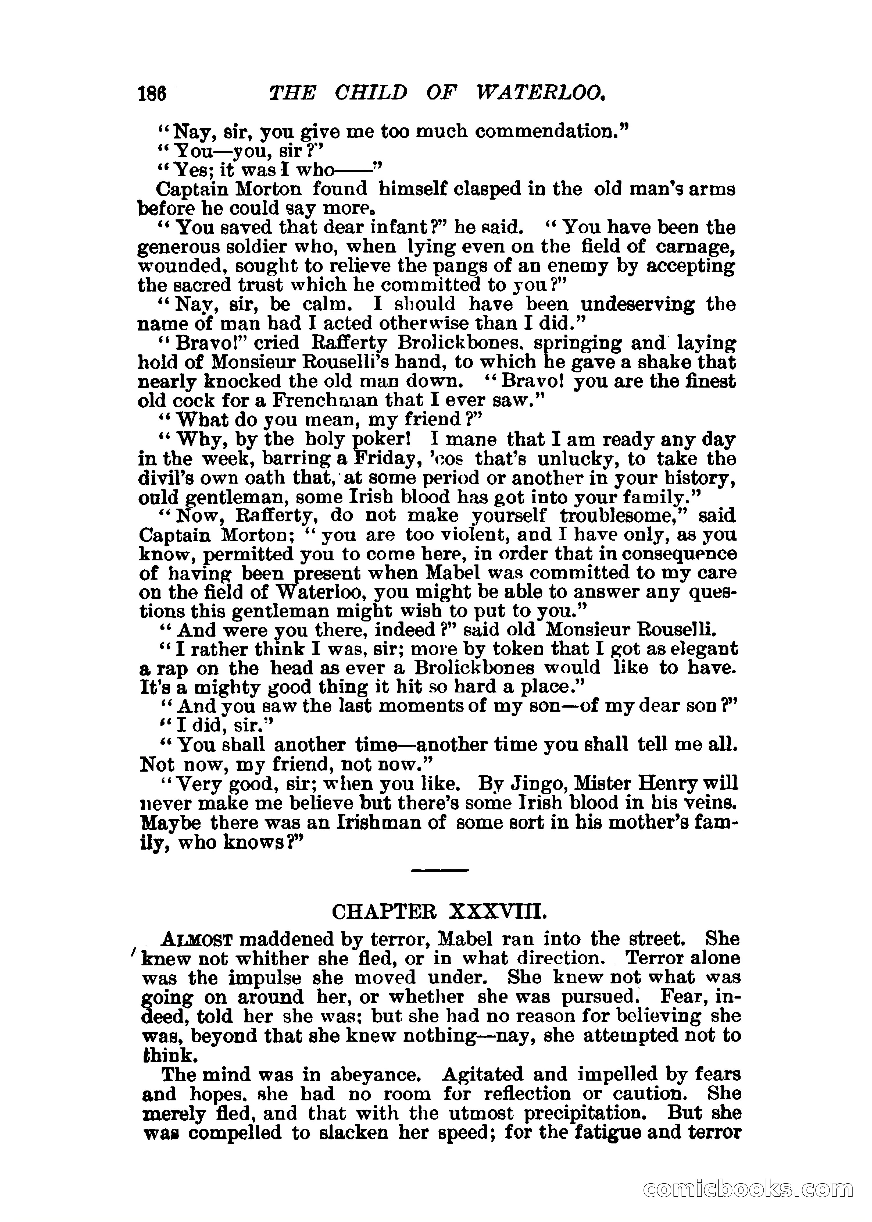 The Child of Waterloo, or, The Horrors of the Battle-Field — page 189 of 308