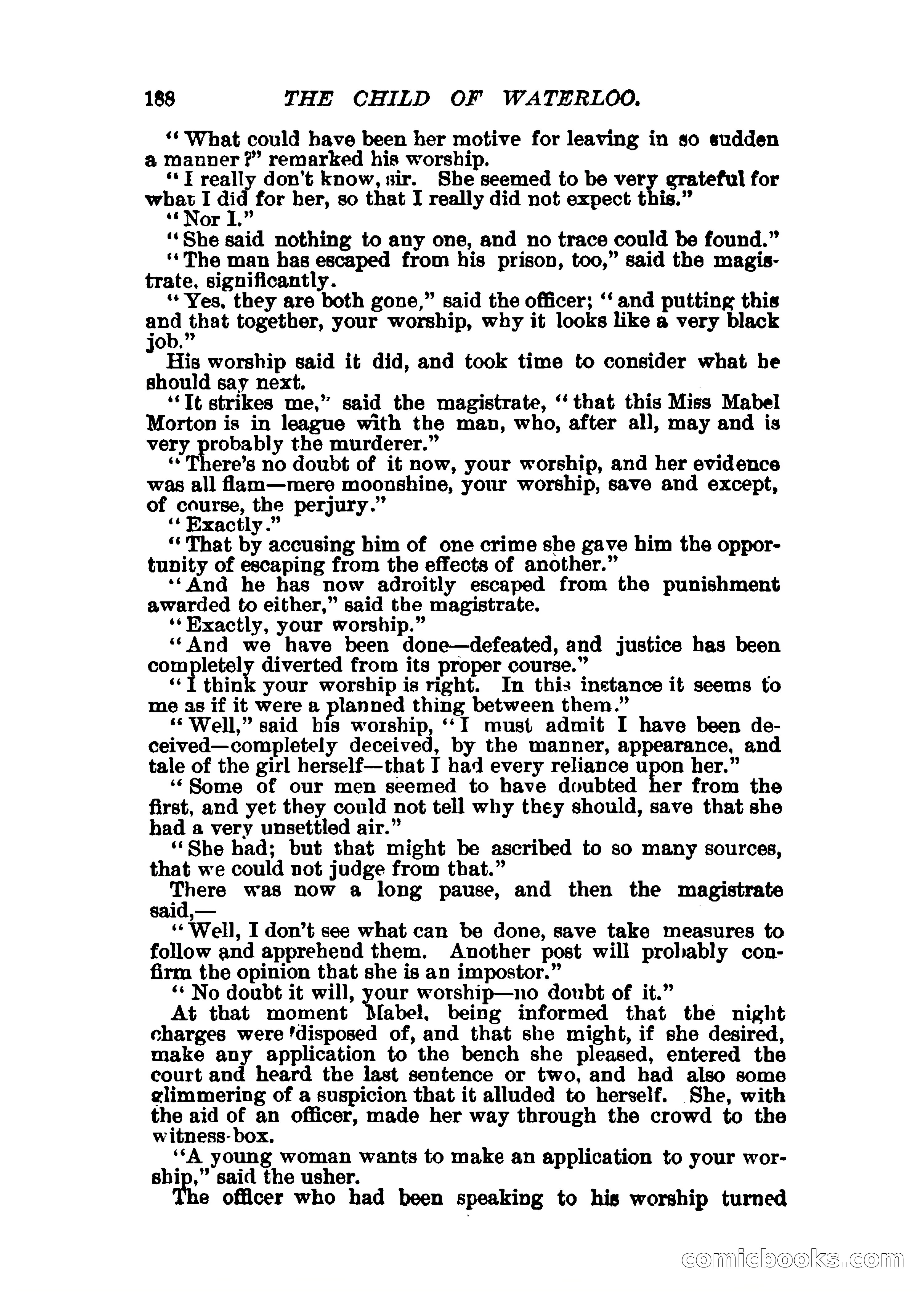 The Child of Waterloo, or, The Horrors of the Battle-Field — page 191 of 308