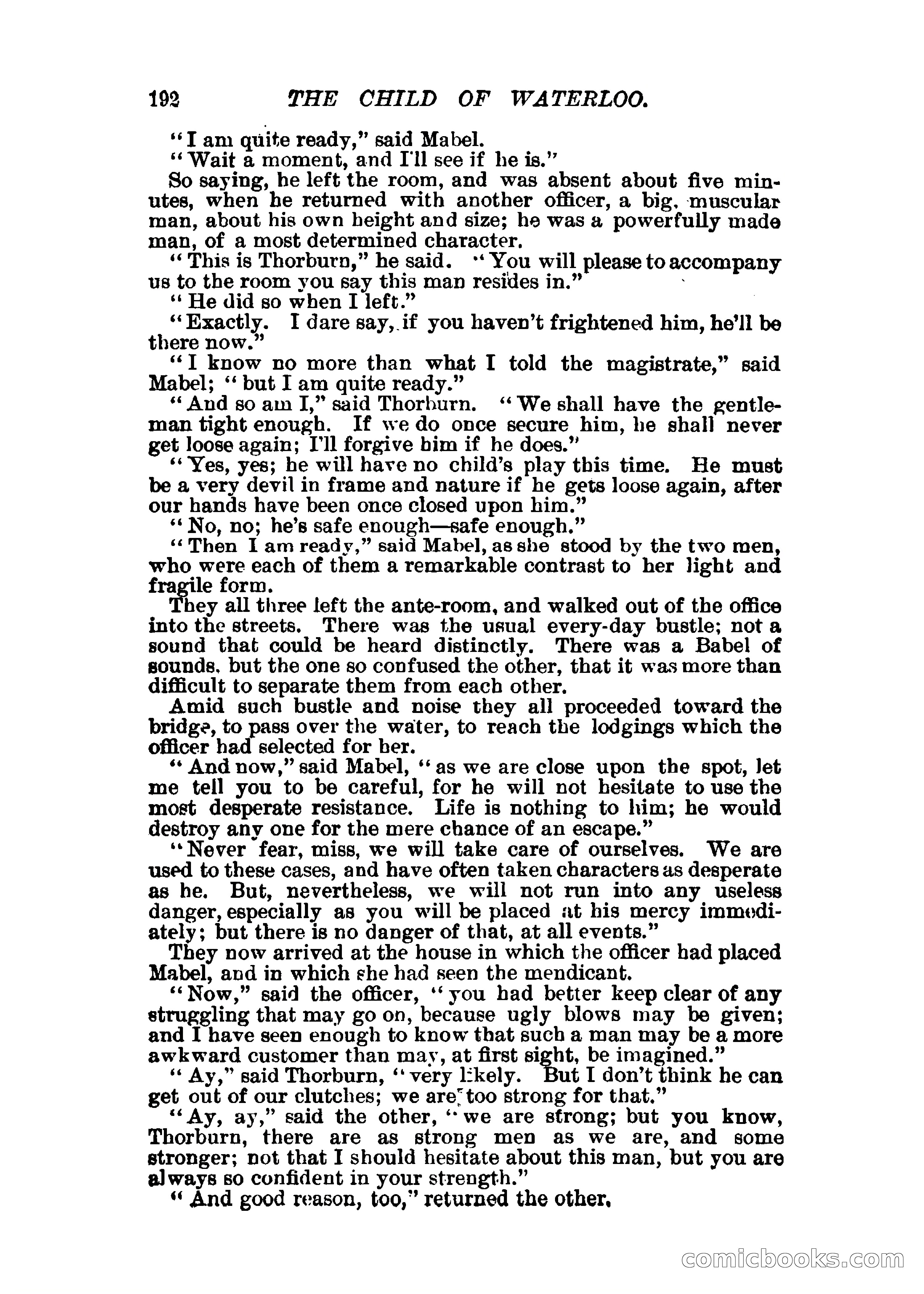 The Child of Waterloo, or, The Horrors of the Battle-Field — page 195 of 308