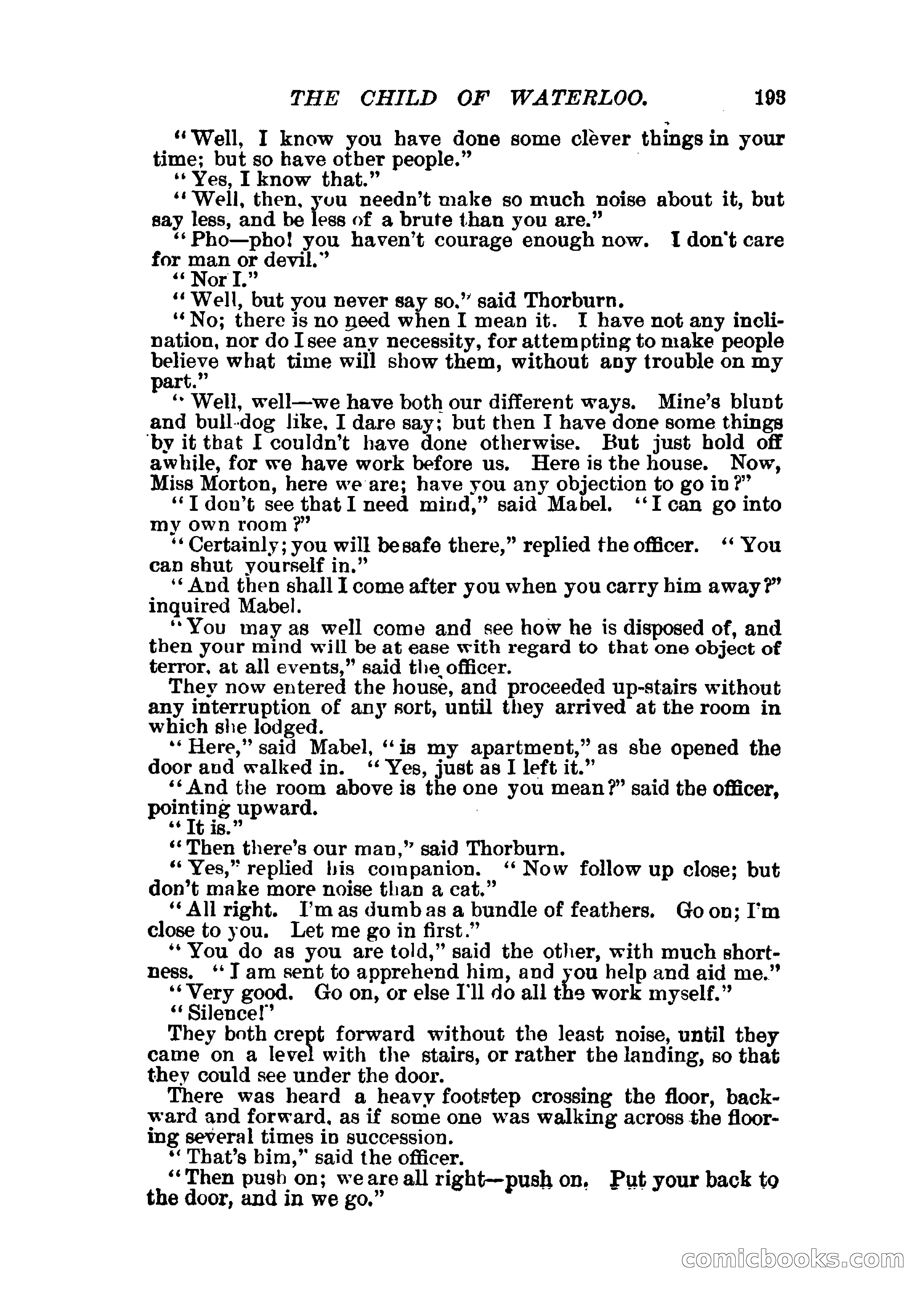 The Child of Waterloo, or, The Horrors of the Battle-Field — page 196 of 308
