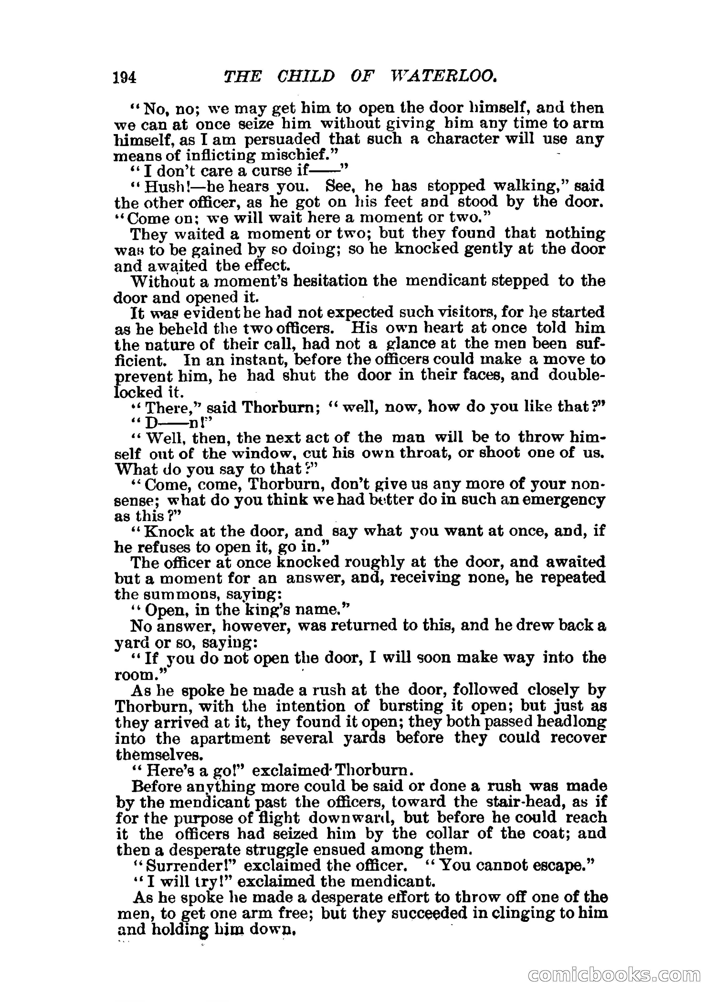 The Child of Waterloo, or, The Horrors of the Battle-Field — page 197 of 308