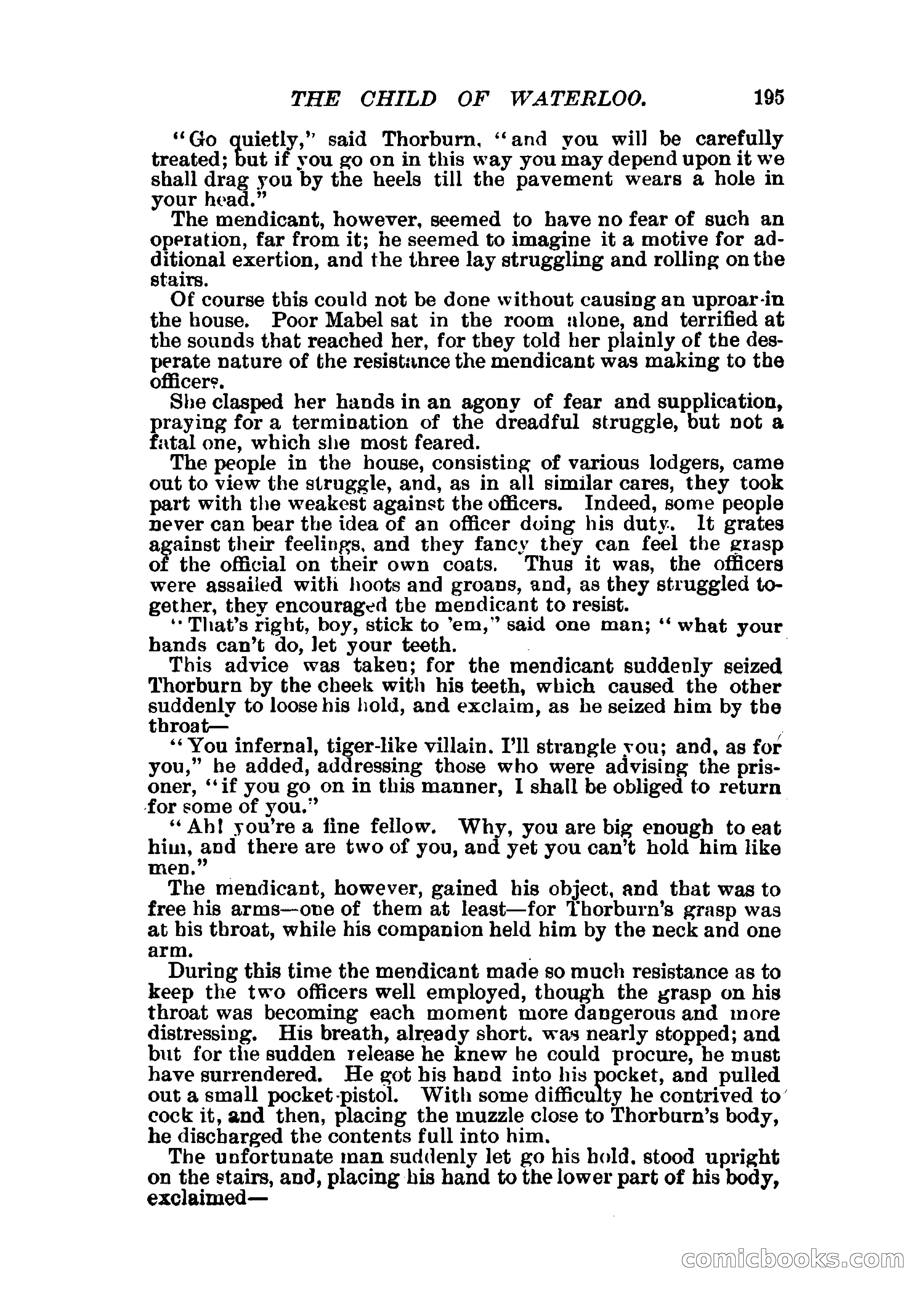The Child of Waterloo, or, The Horrors of the Battle-Field — page 198 of 308