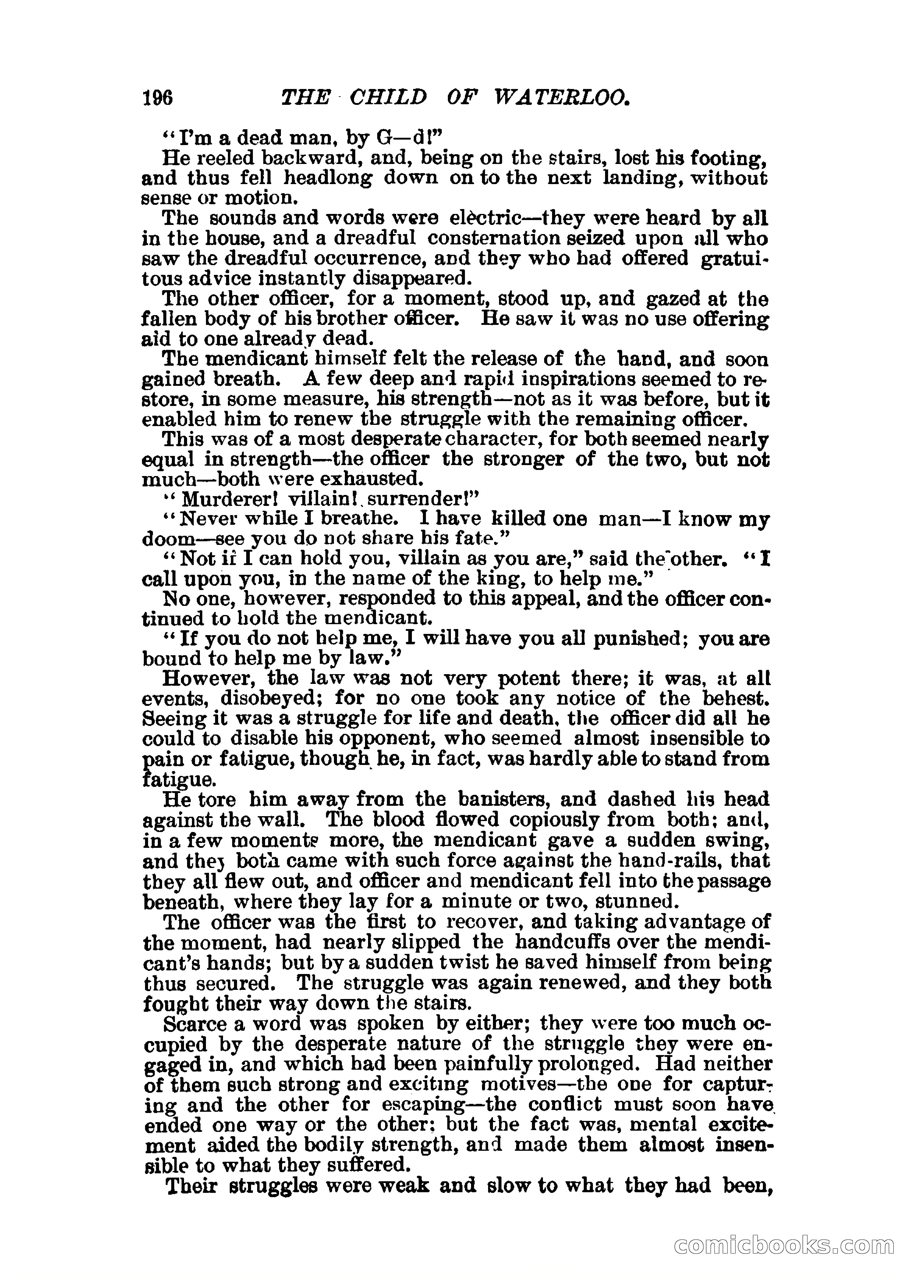 The Child of Waterloo, or, The Horrors of the Battle-Field — page 199 of 308