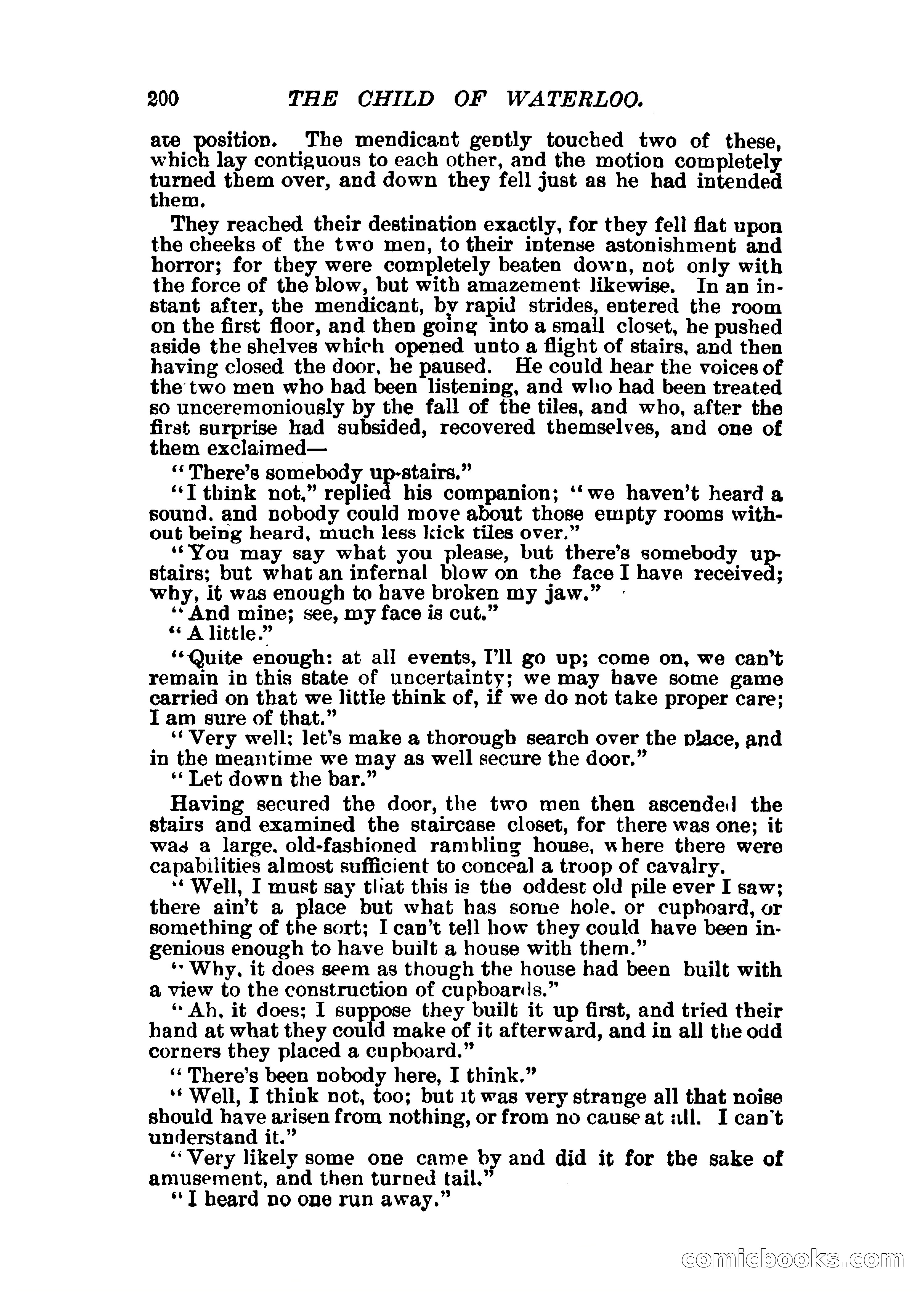 The Child of Waterloo, or, The Horrors of the Battle-Field — page 203 of 308