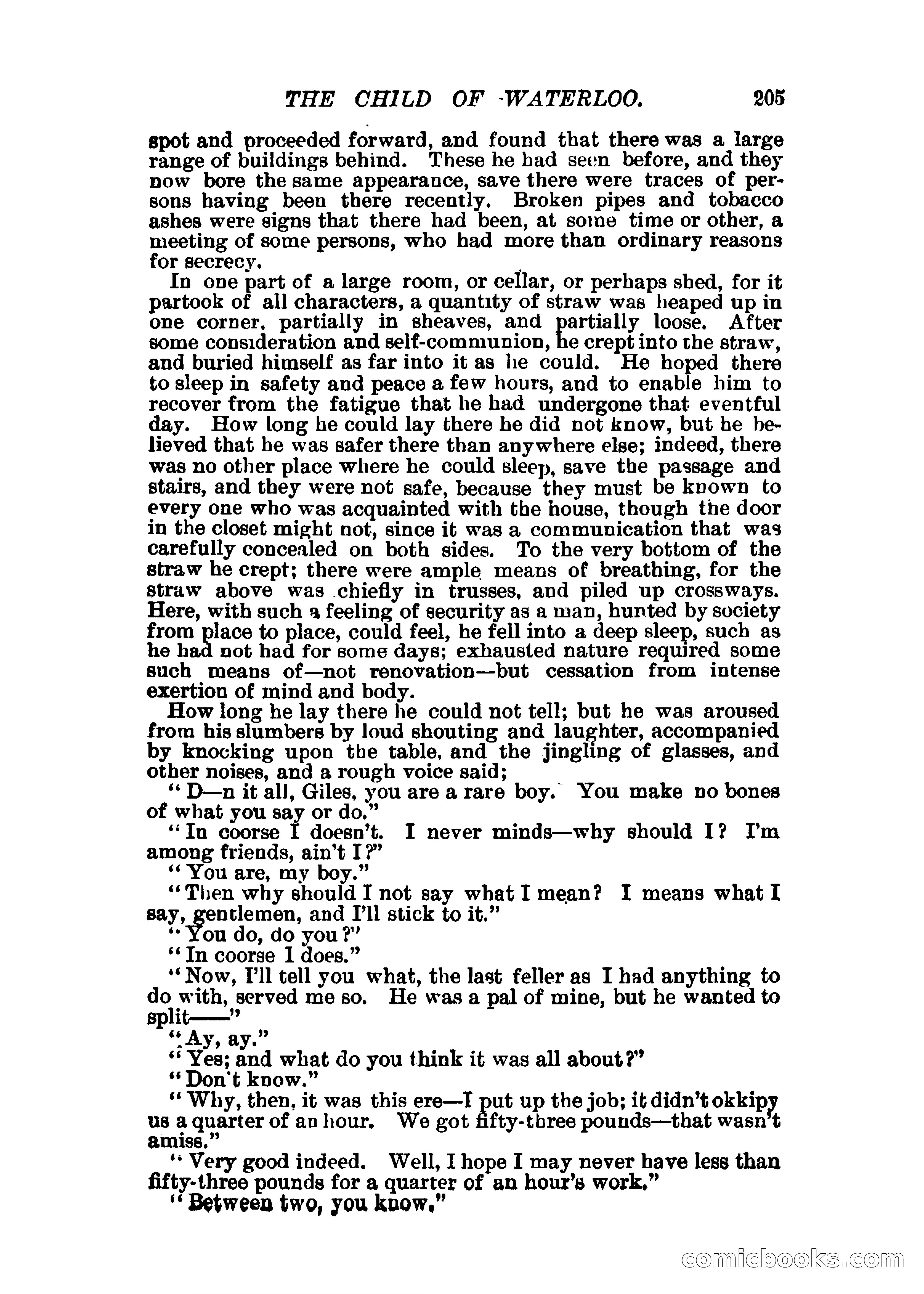 The Child of Waterloo, or, The Horrors of the Battle-Field — page 208 of 308