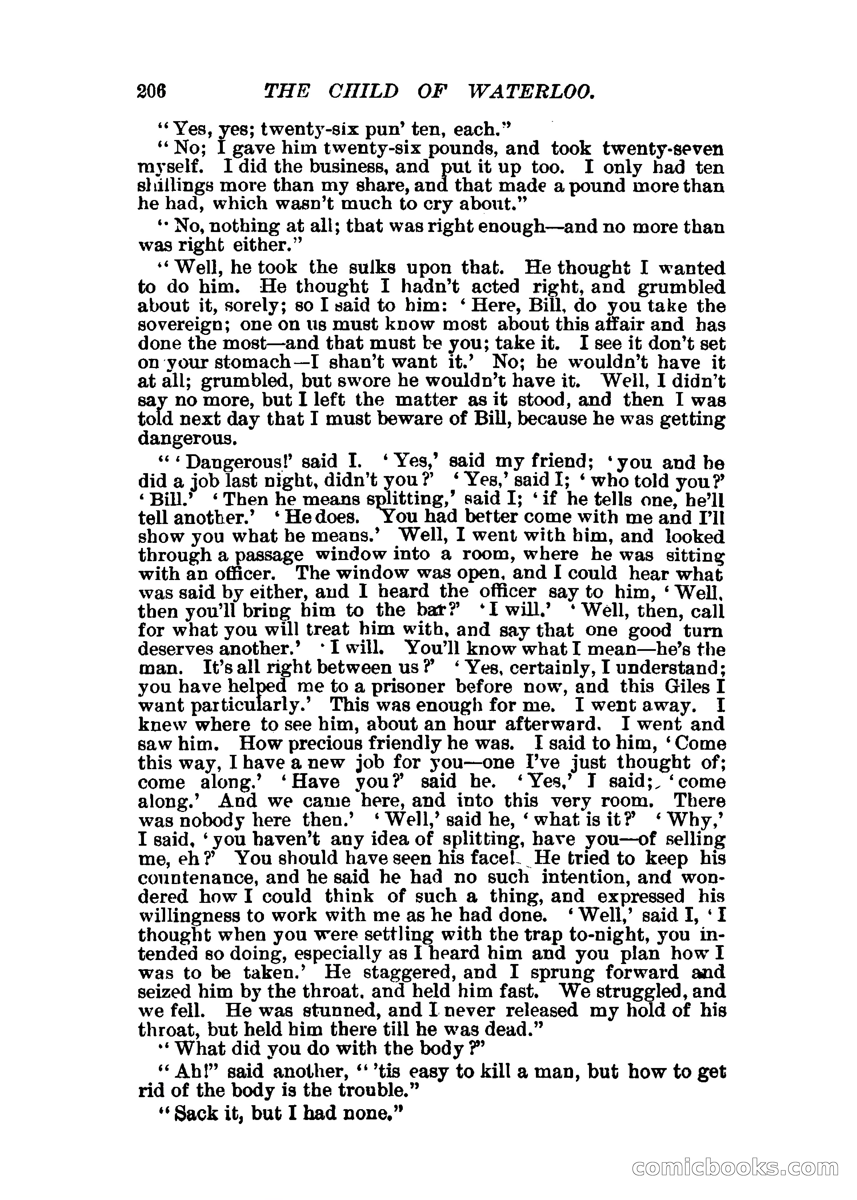 The Child of Waterloo, or, The Horrors of the Battle-Field — page 209 of 308
