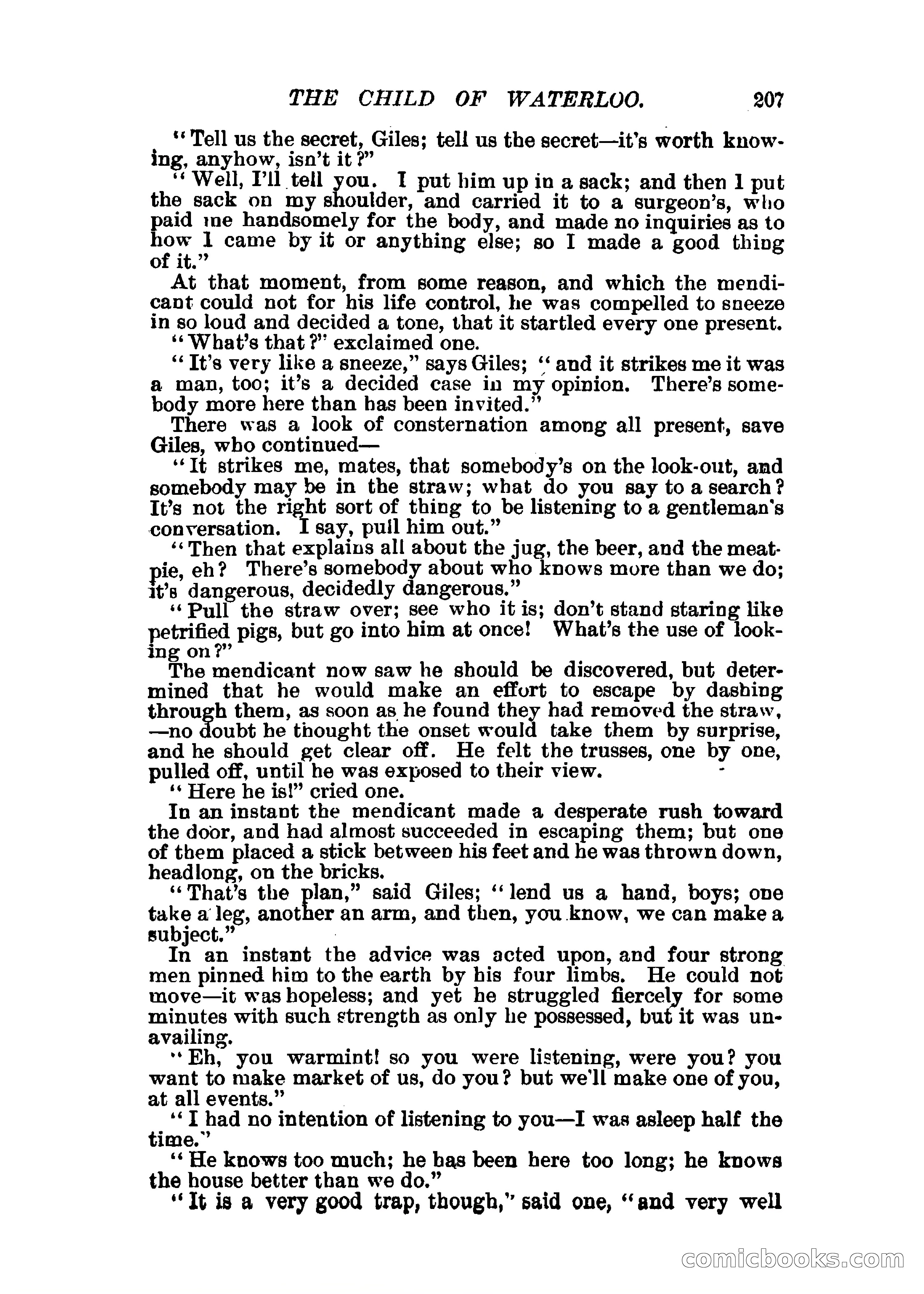 The Child of Waterloo, or, The Horrors of the Battle-Field — page 210 of 308