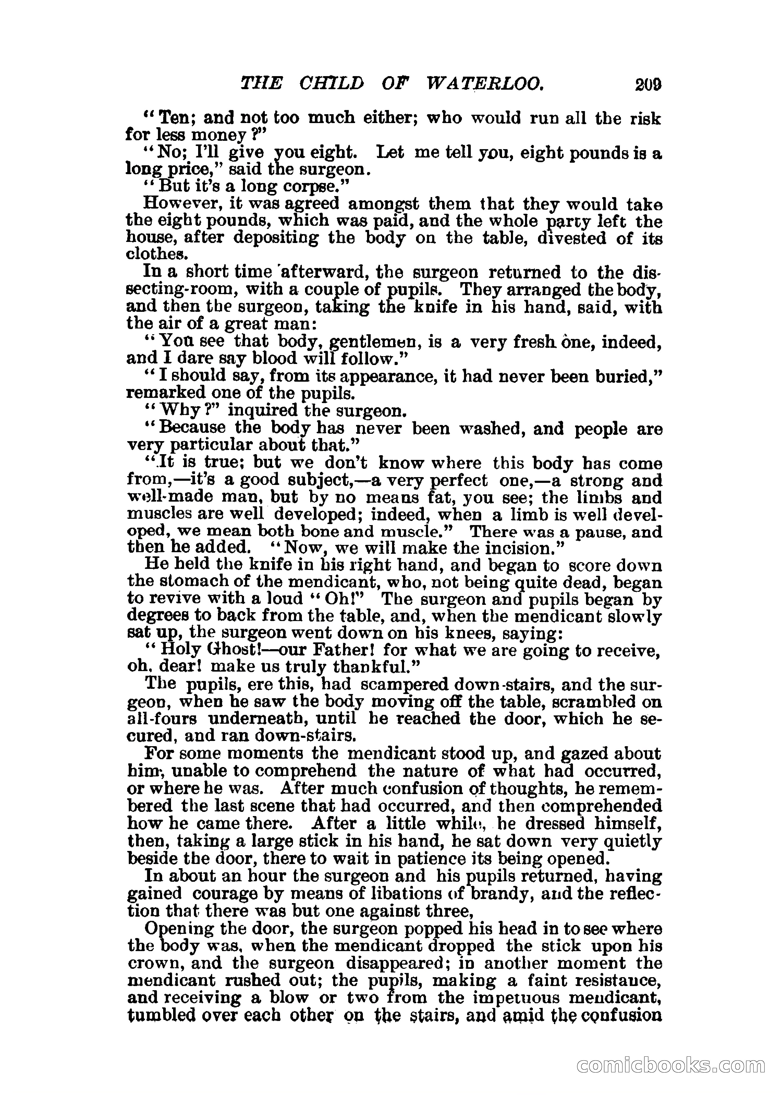 The Child of Waterloo, or, The Horrors of the Battle-Field — page 212 of 308