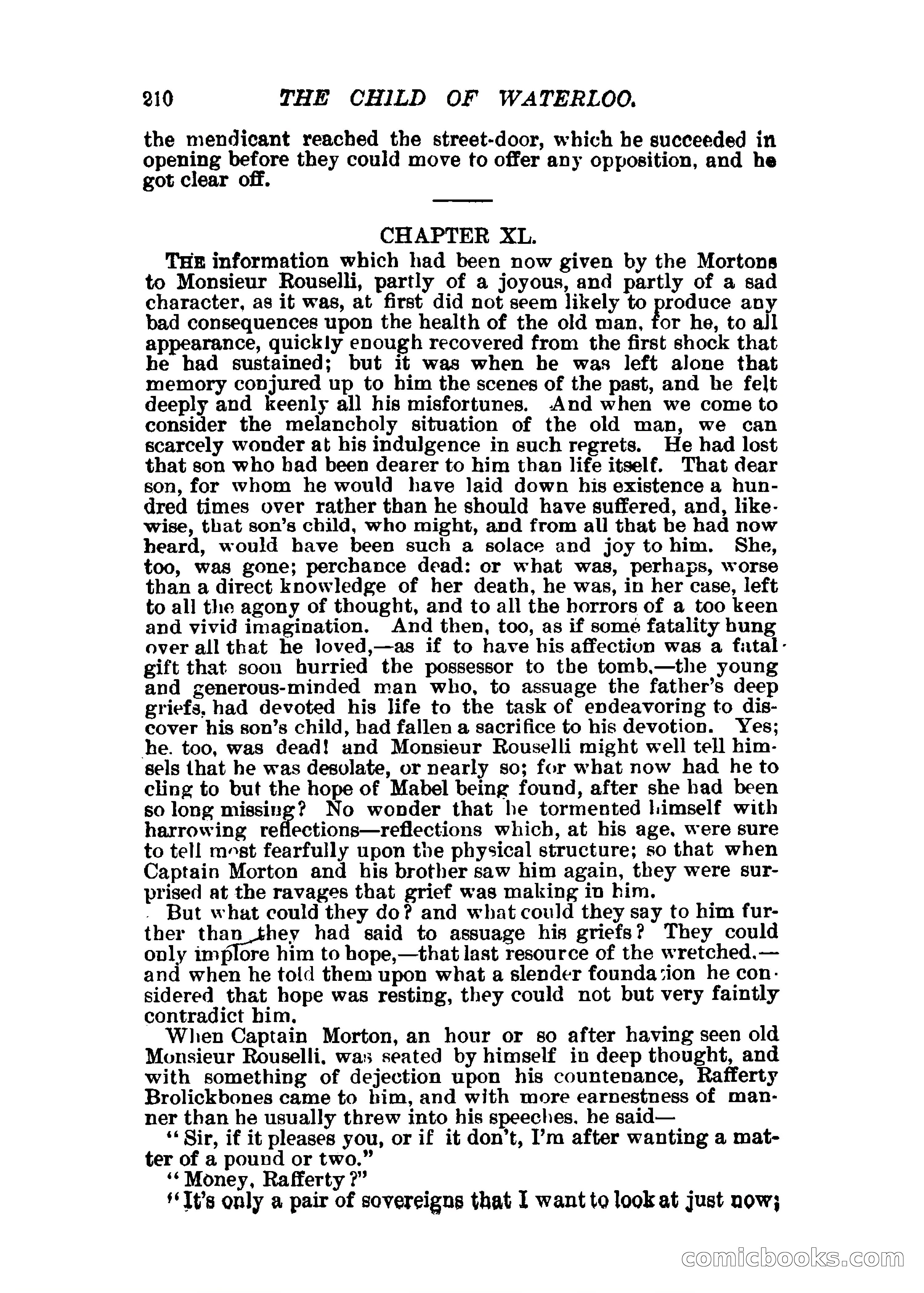 The Child of Waterloo, or, The Horrors of the Battle-Field — page 213 of 308