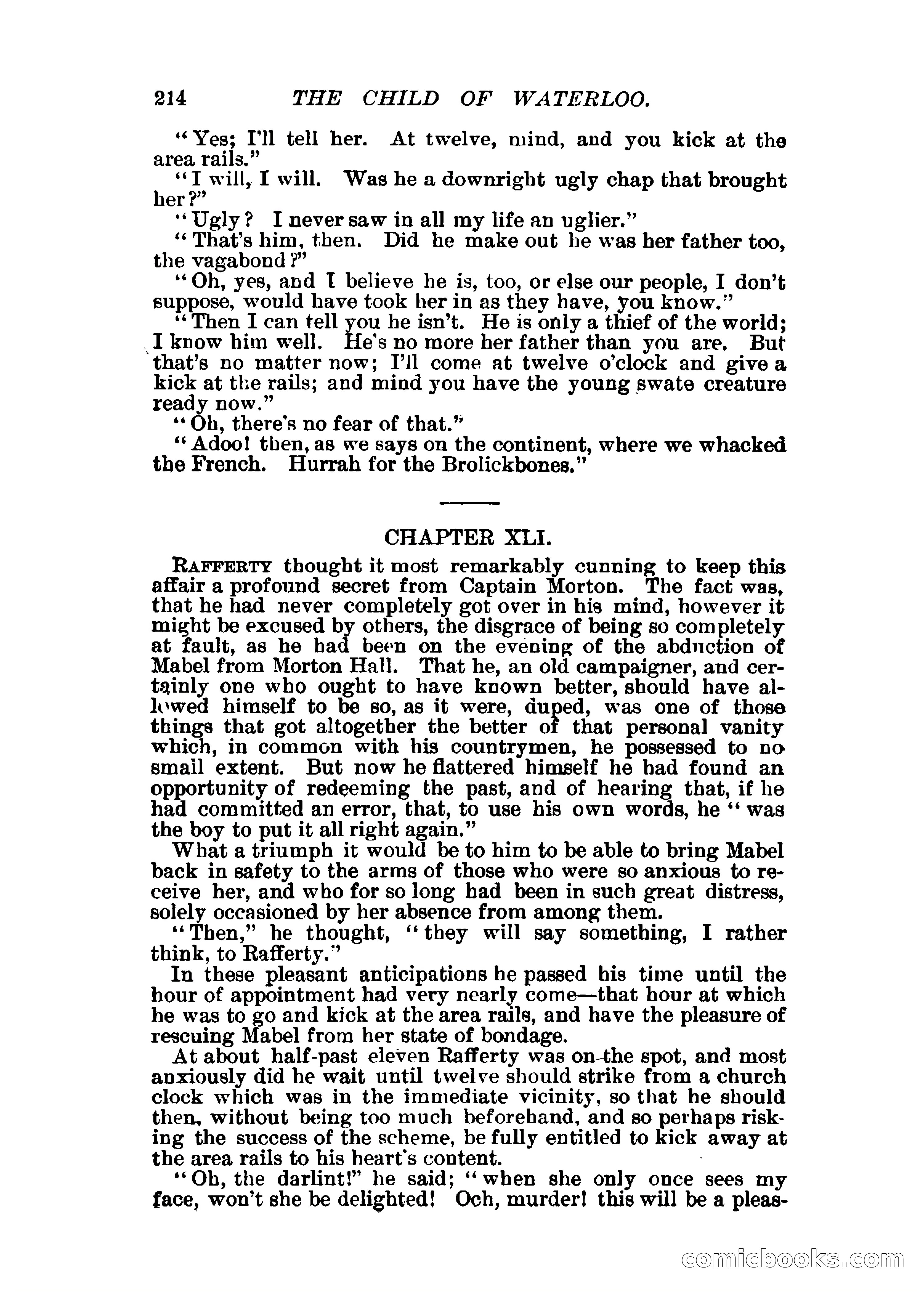 The Child of Waterloo, or, The Horrors of the Battle-Field — page 217 of 308